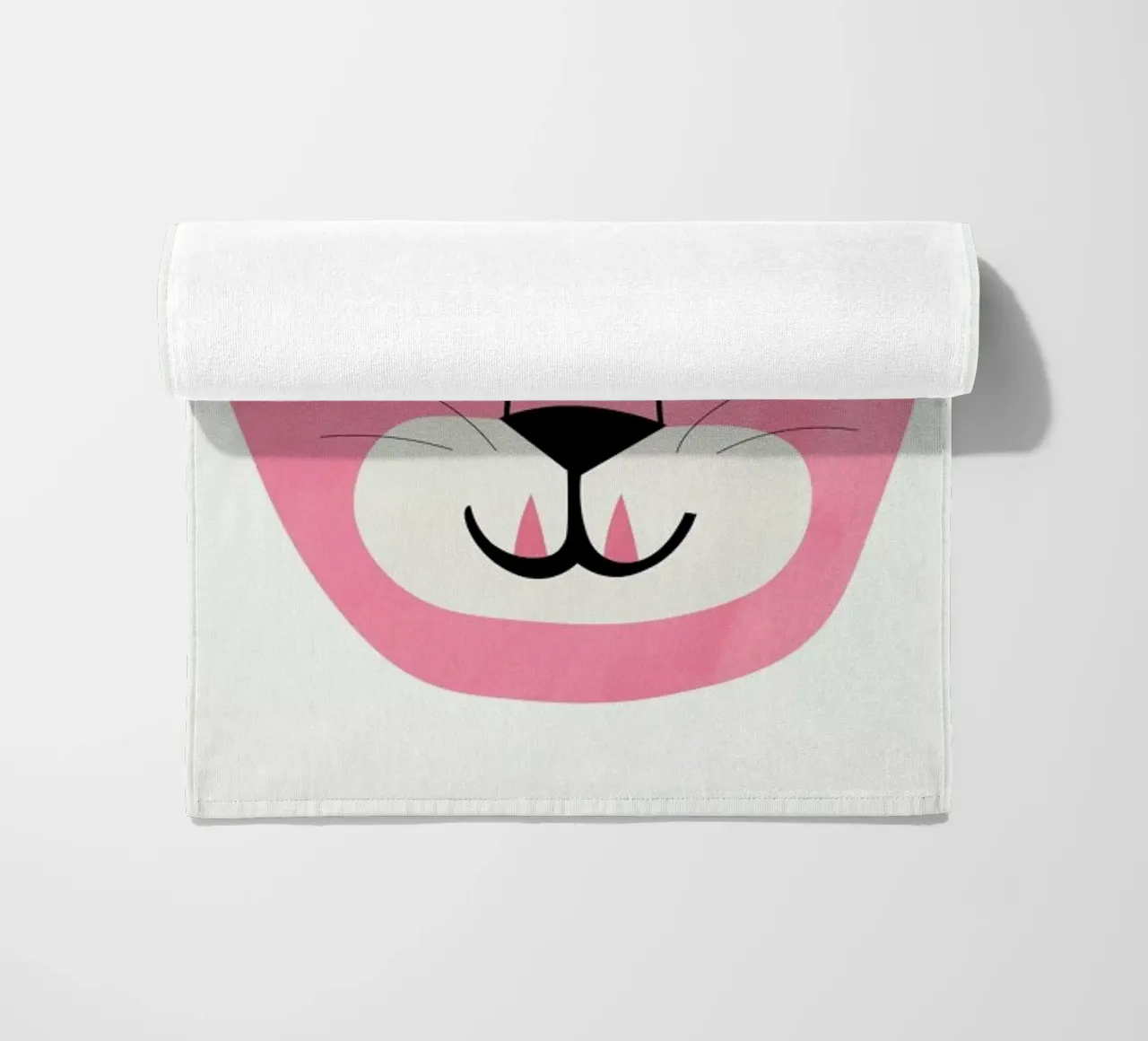 Pink Cat telo mare da Little Flourishes