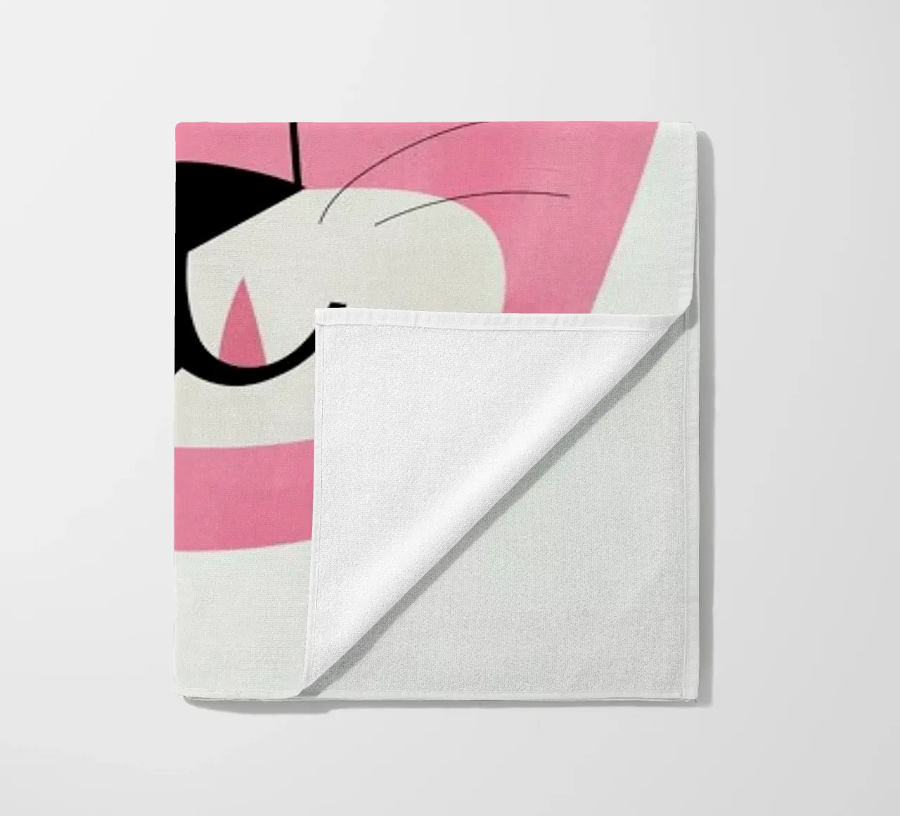 Pink Cat telo mare da Little Flourishes