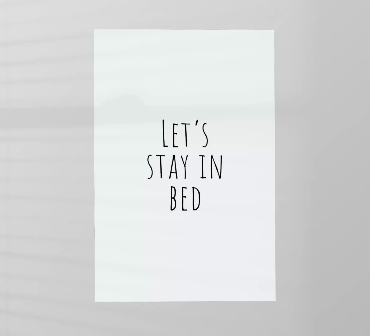 BED backlit folie van Ayleen