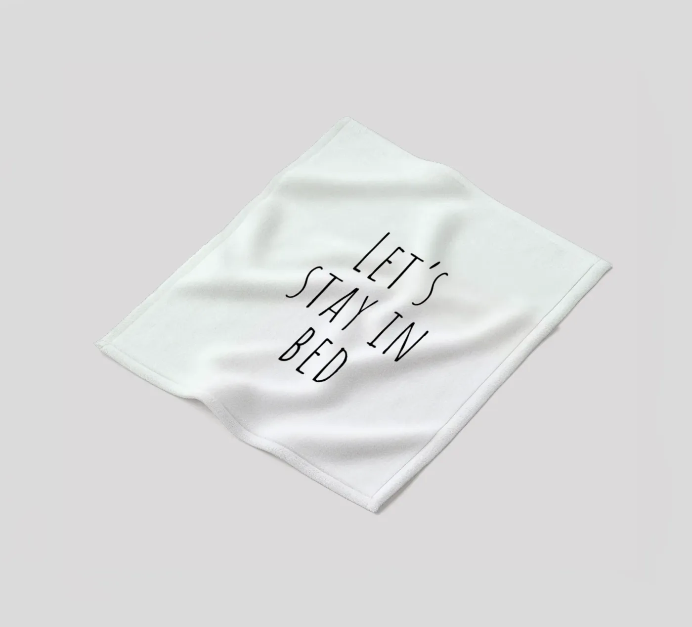 BED fleece blanket by Ayleen