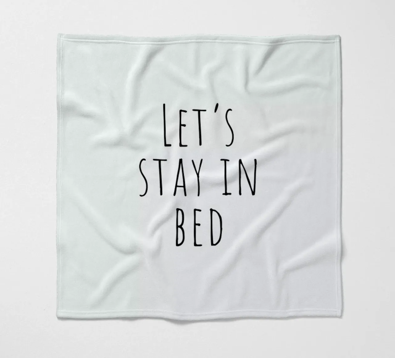 BED fleece blanket by Ayleen