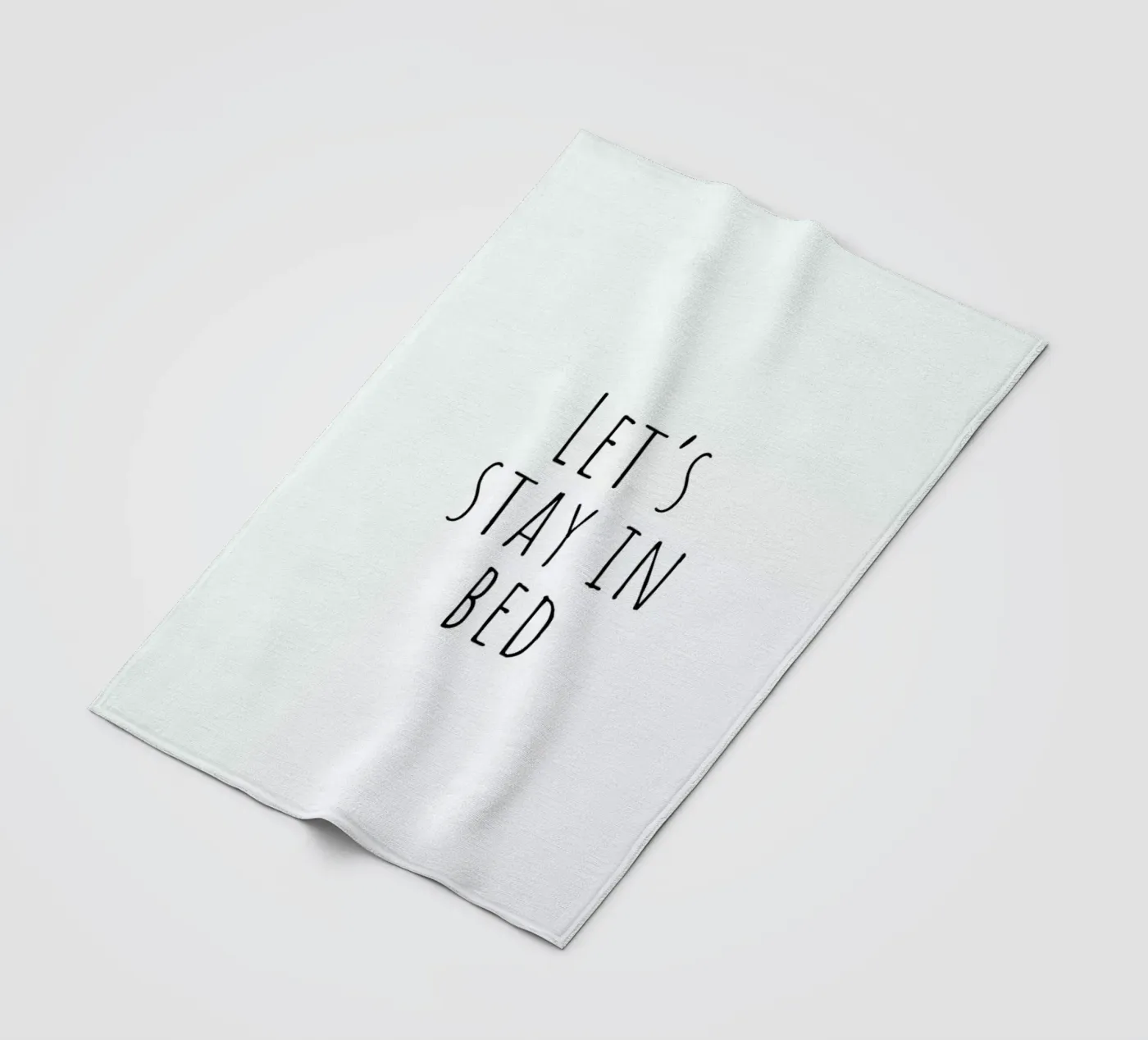 BED fleece blanket by Ayleen