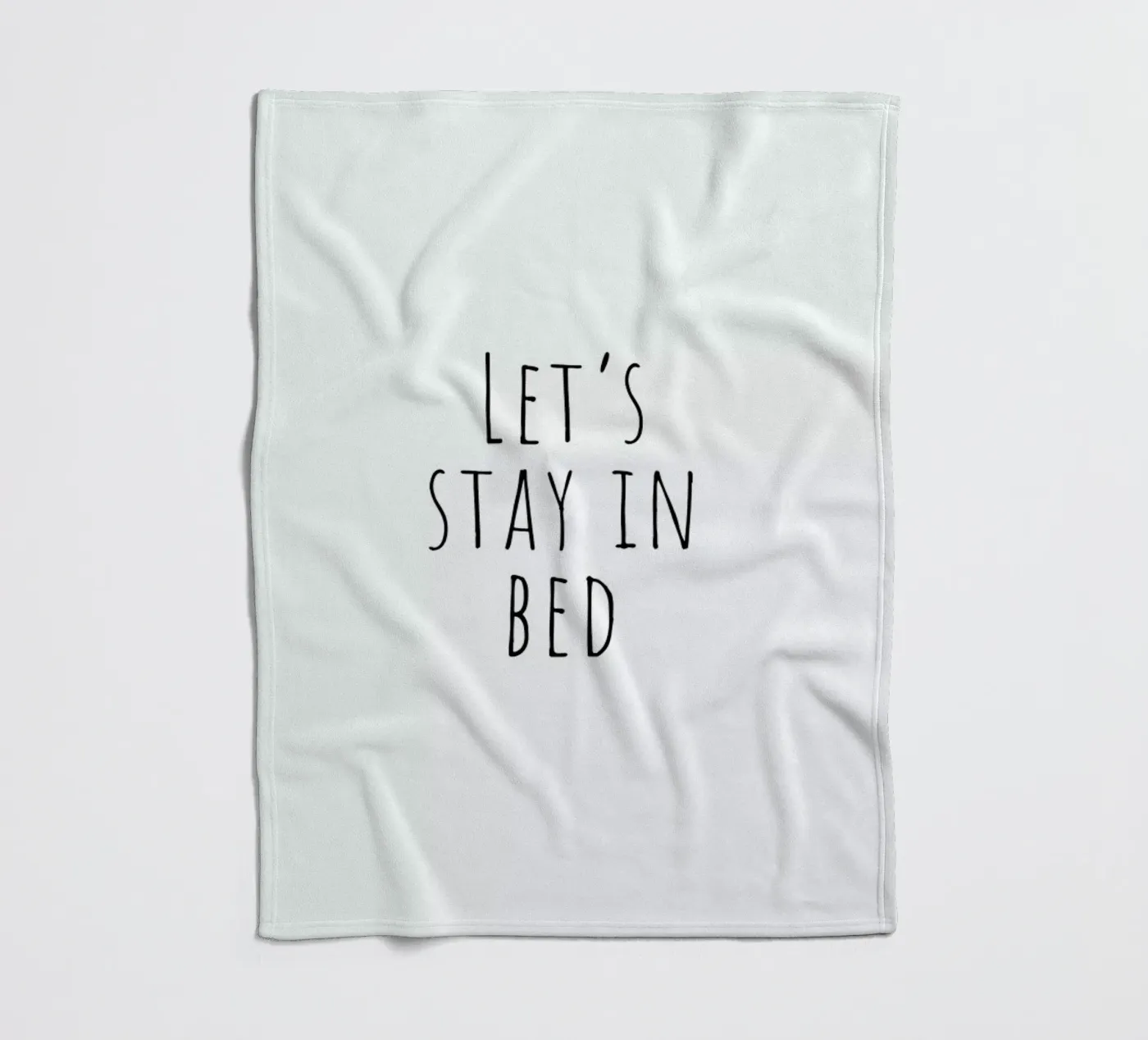 BED fleece blanket by Ayleen