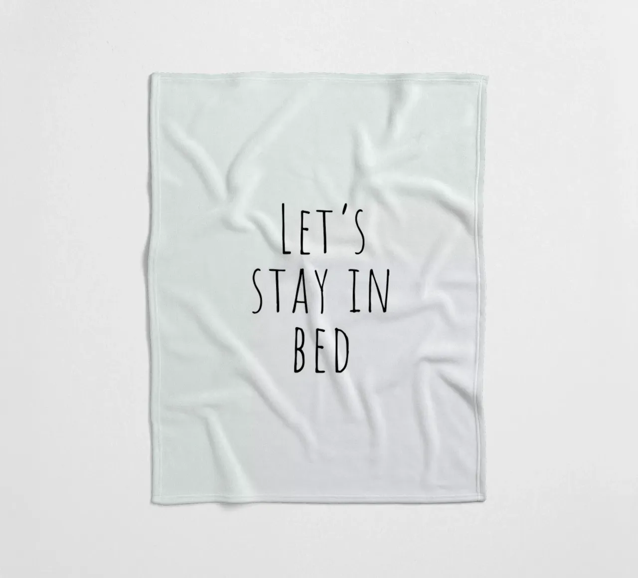 BED fleece blanket by Ayleen