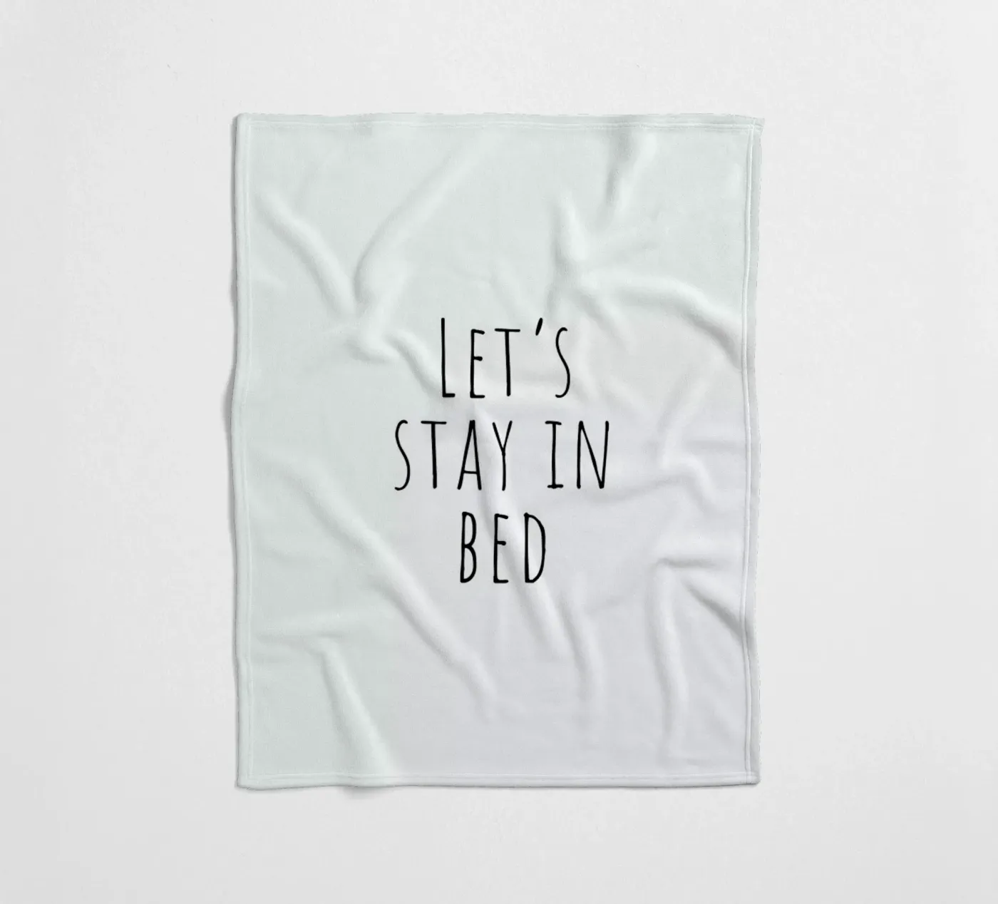 BED fleece blanket by Ayleen