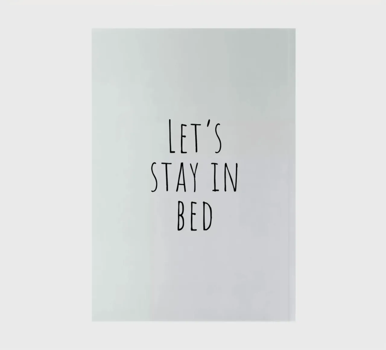 BED notebook by Ayleen