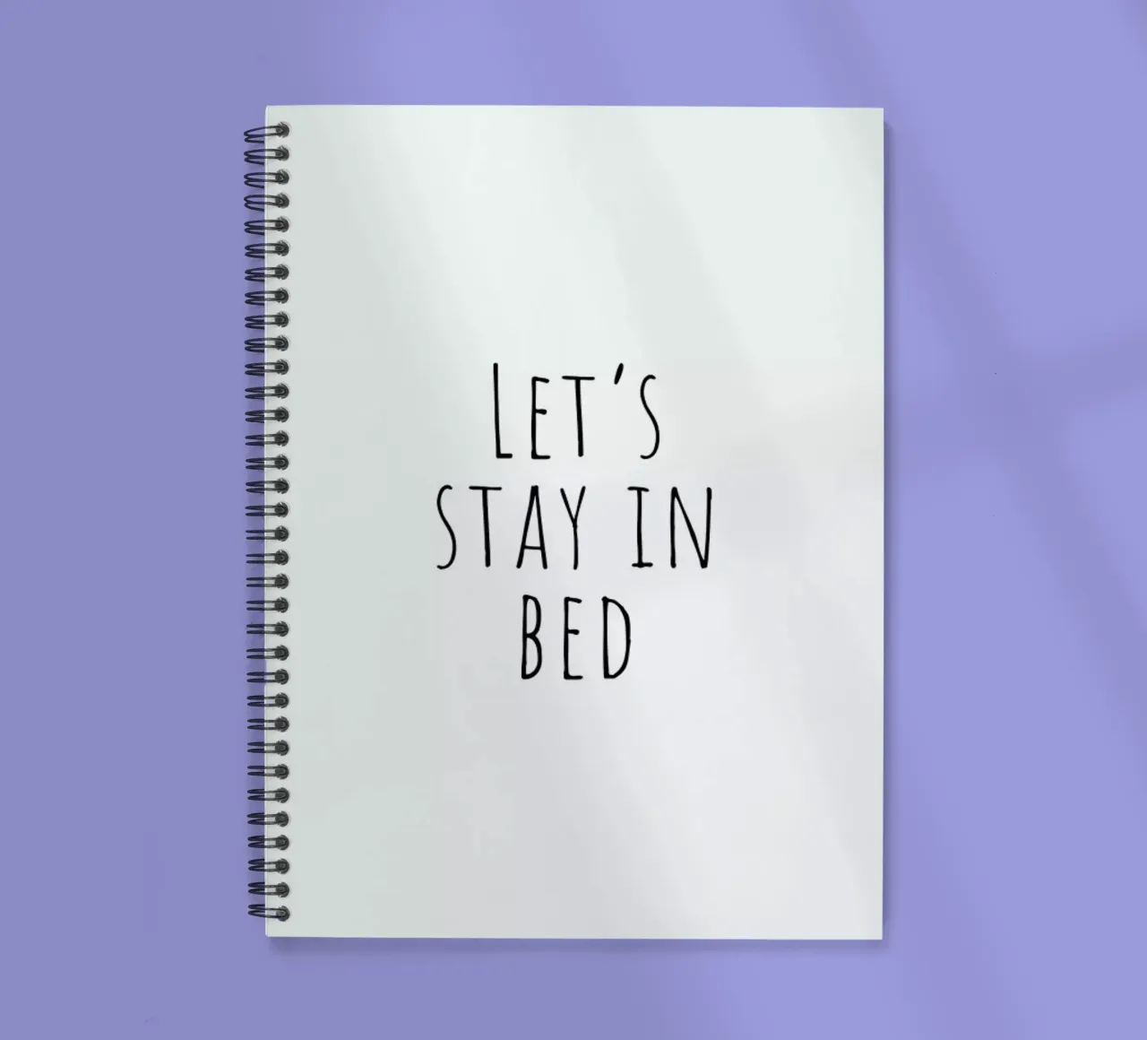 BED spiral notebook by Ayleen