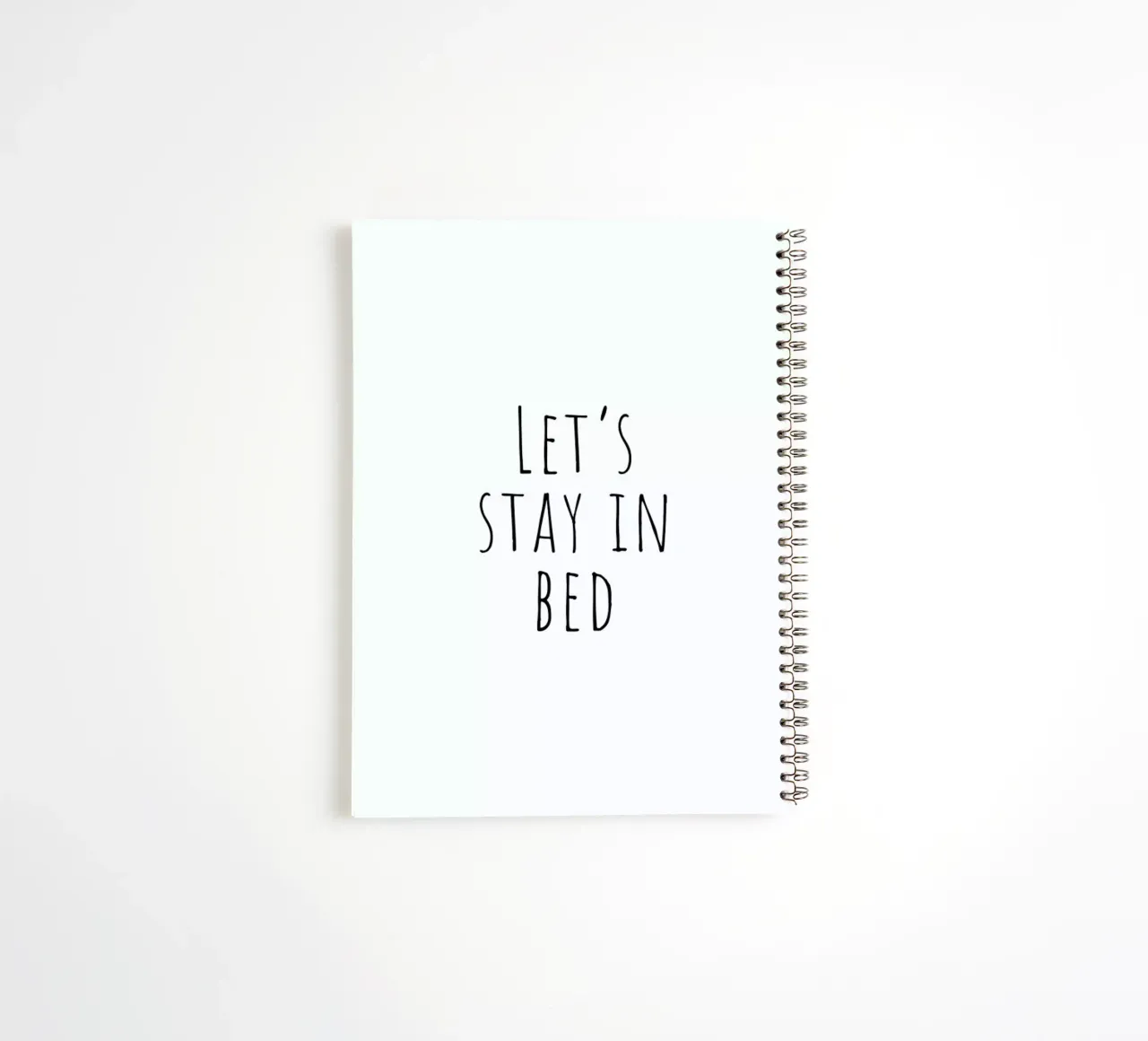 BED spiral notebook by Ayleen