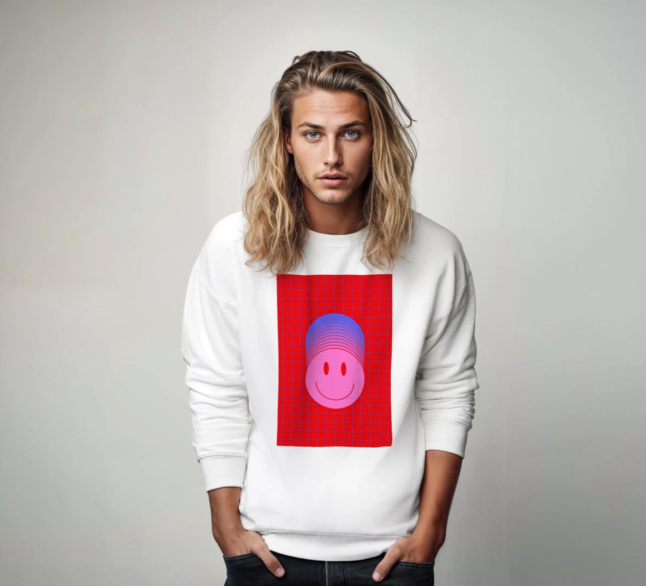 Smiley 1 felpa da La Come Di