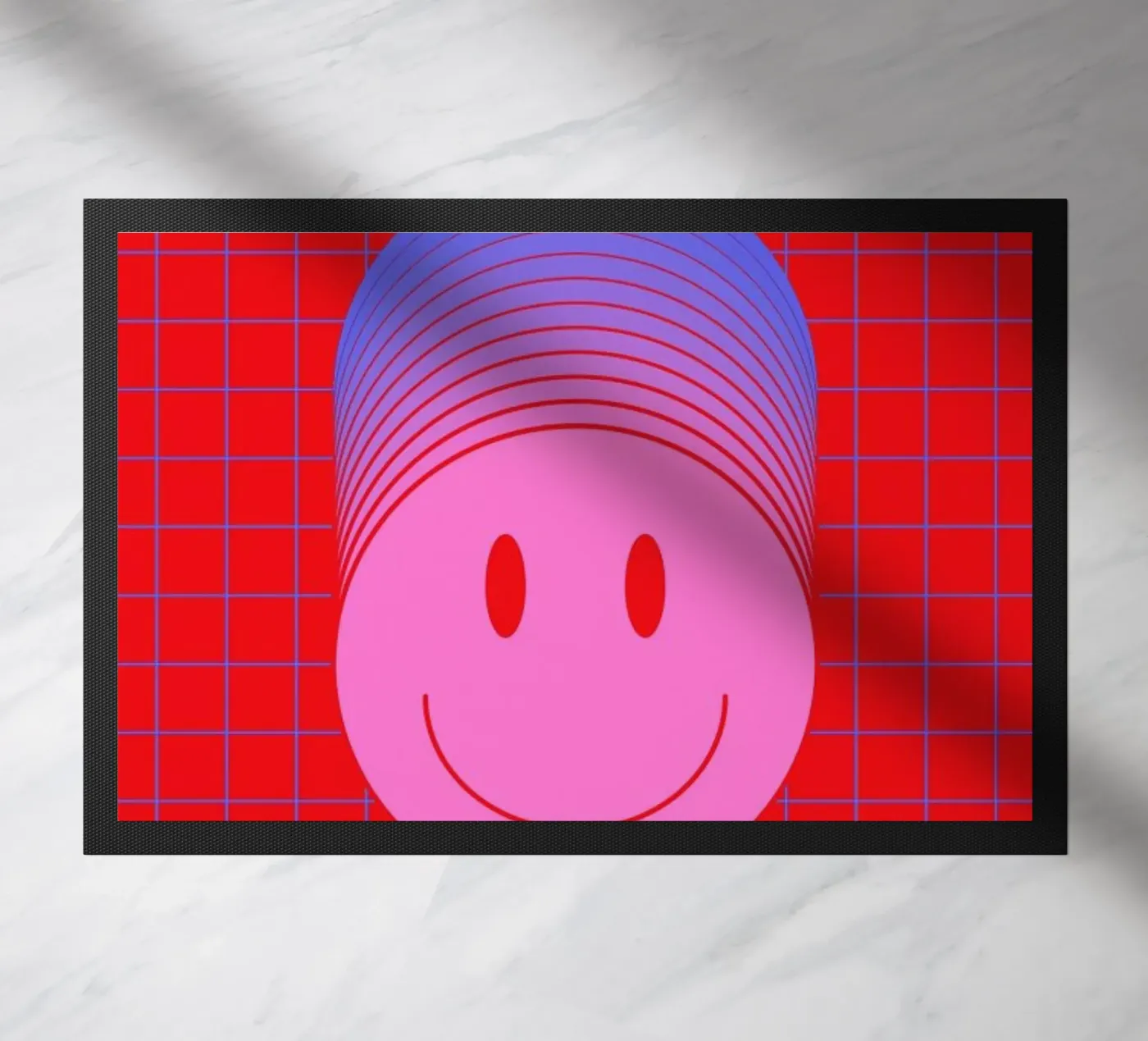 Smiley 1 doormat by La Come Di