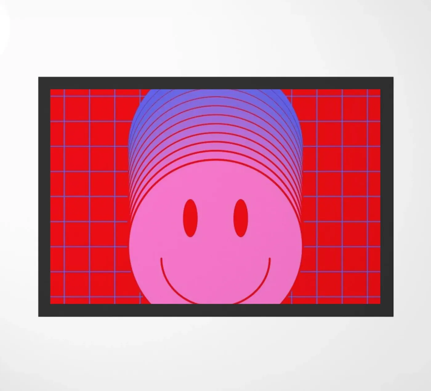 Smiley 1 doormat by La Come Di