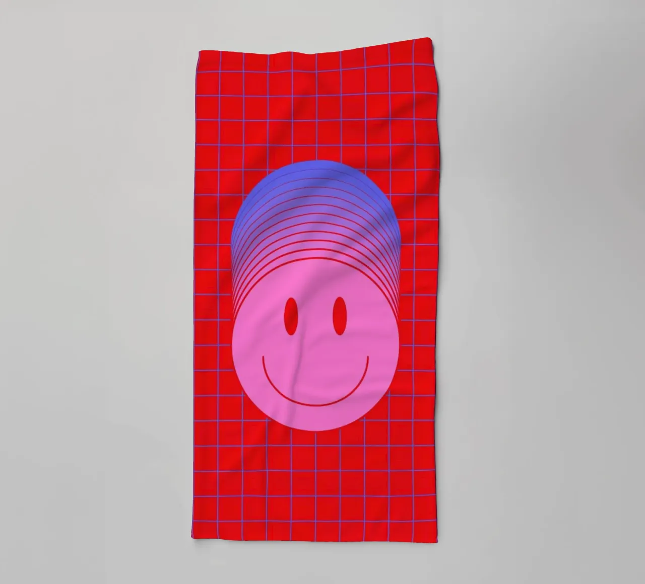Smiley 1 asciugamano da bagno da La Come Di