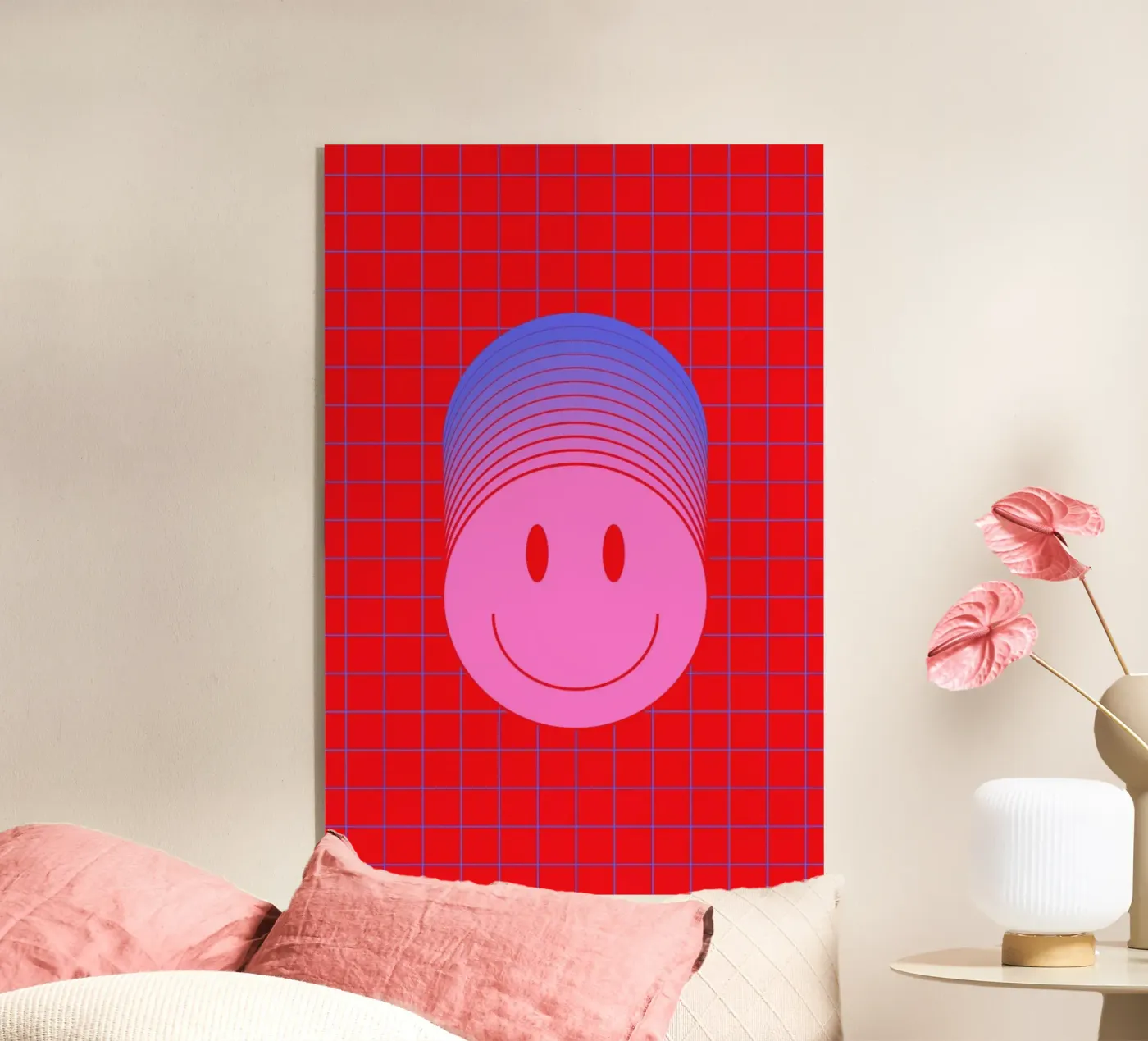 Smiley 1 acryl van La Come Di