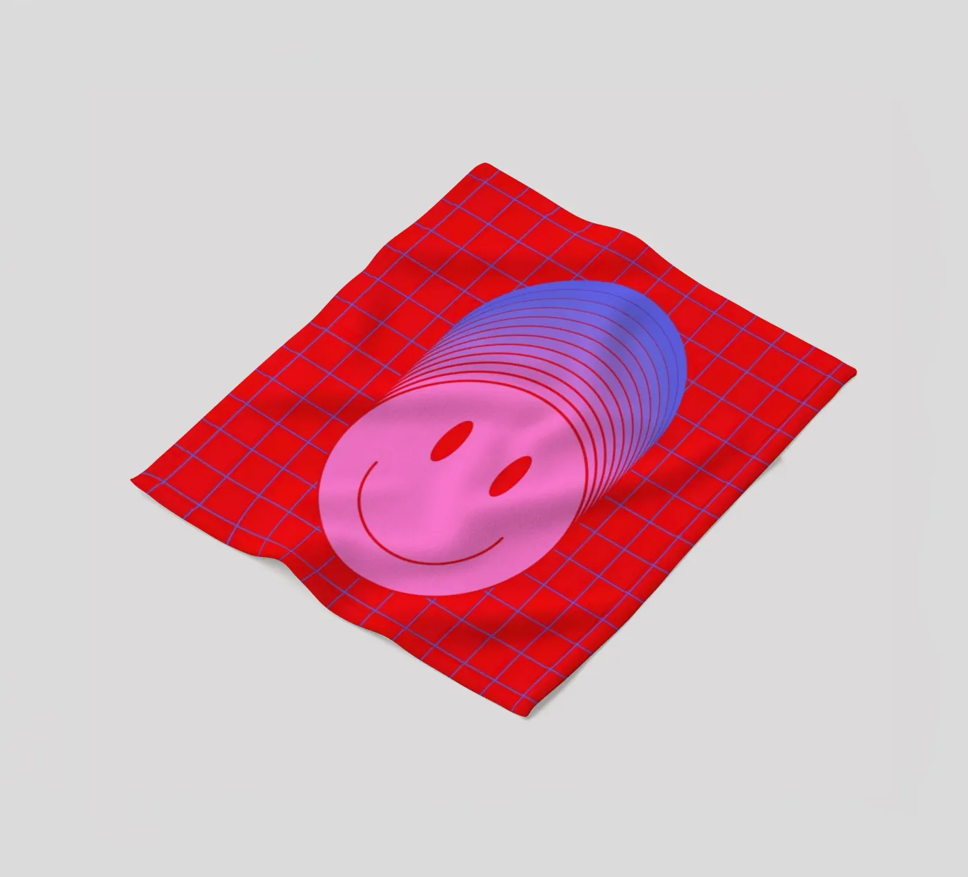 Smiley 1 Fleecedecke von La Come Di