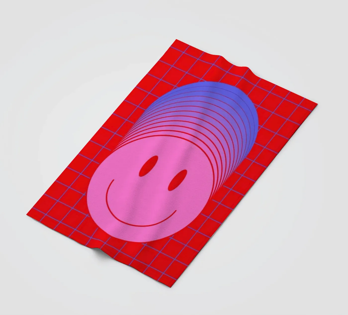 Smiley 1 Fleecedecke von La Come Di