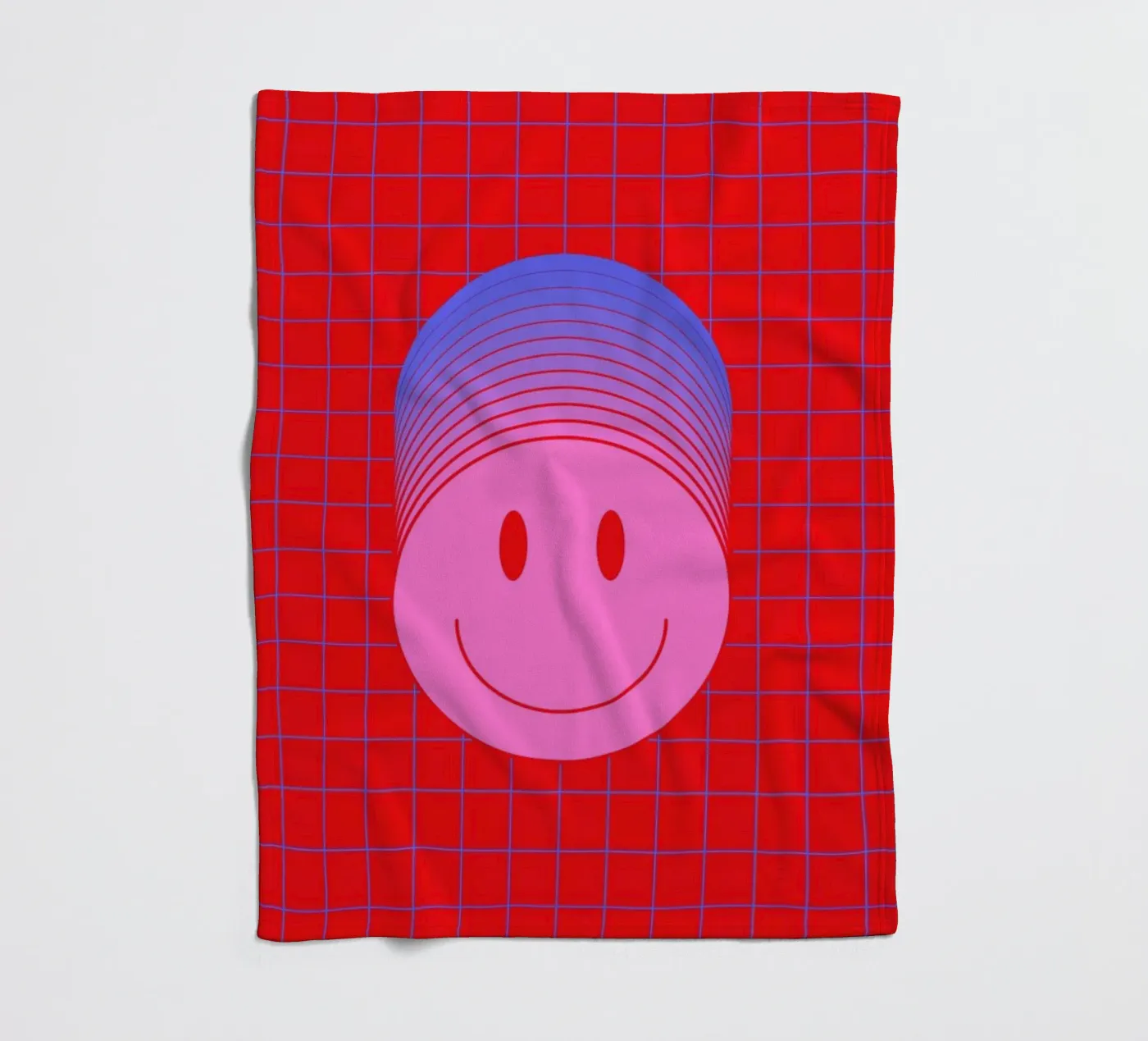 Smiley 1 Fleecedecke von La Come Di