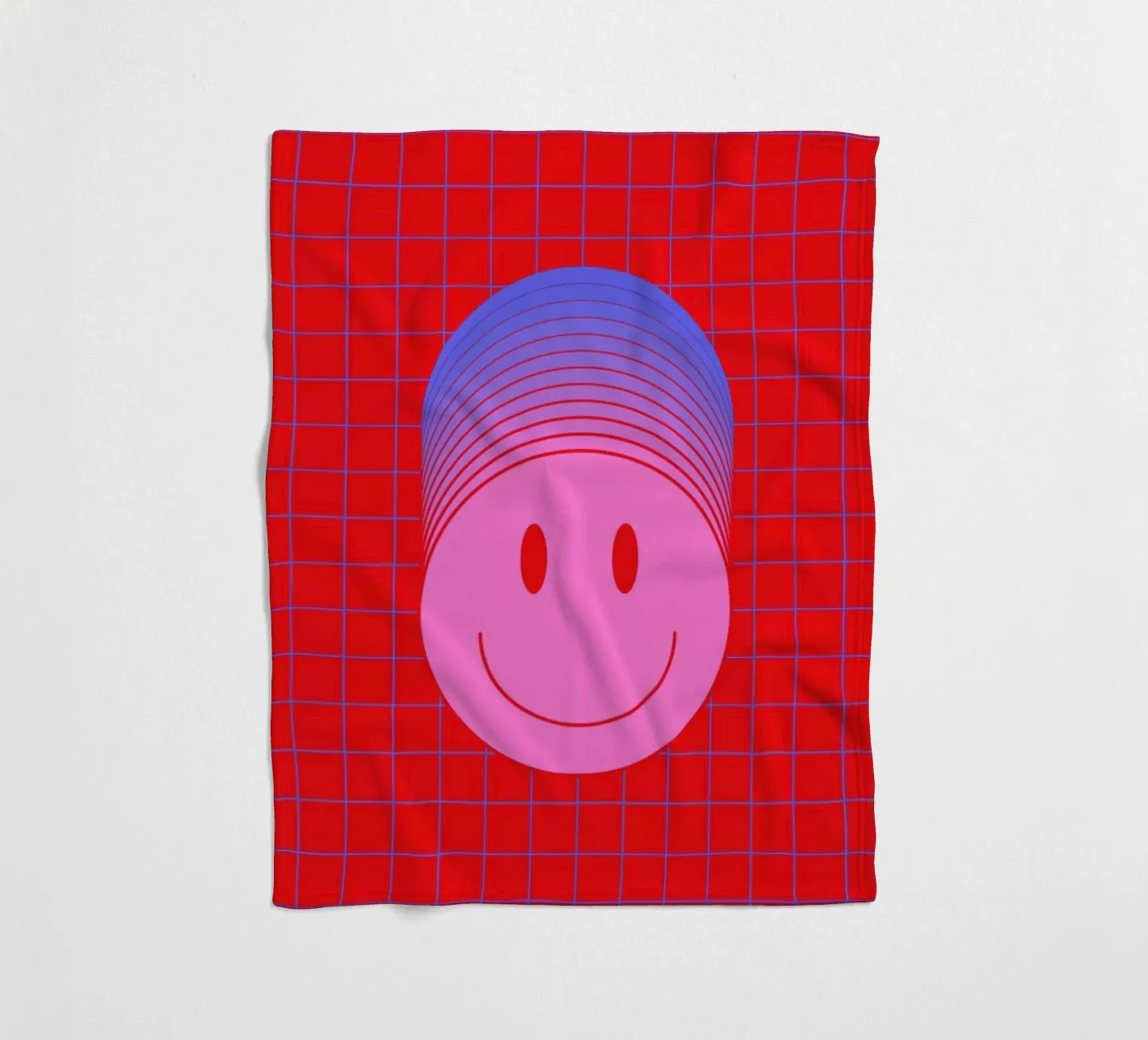 Smiley 1 Fleecedecke von La Come Di