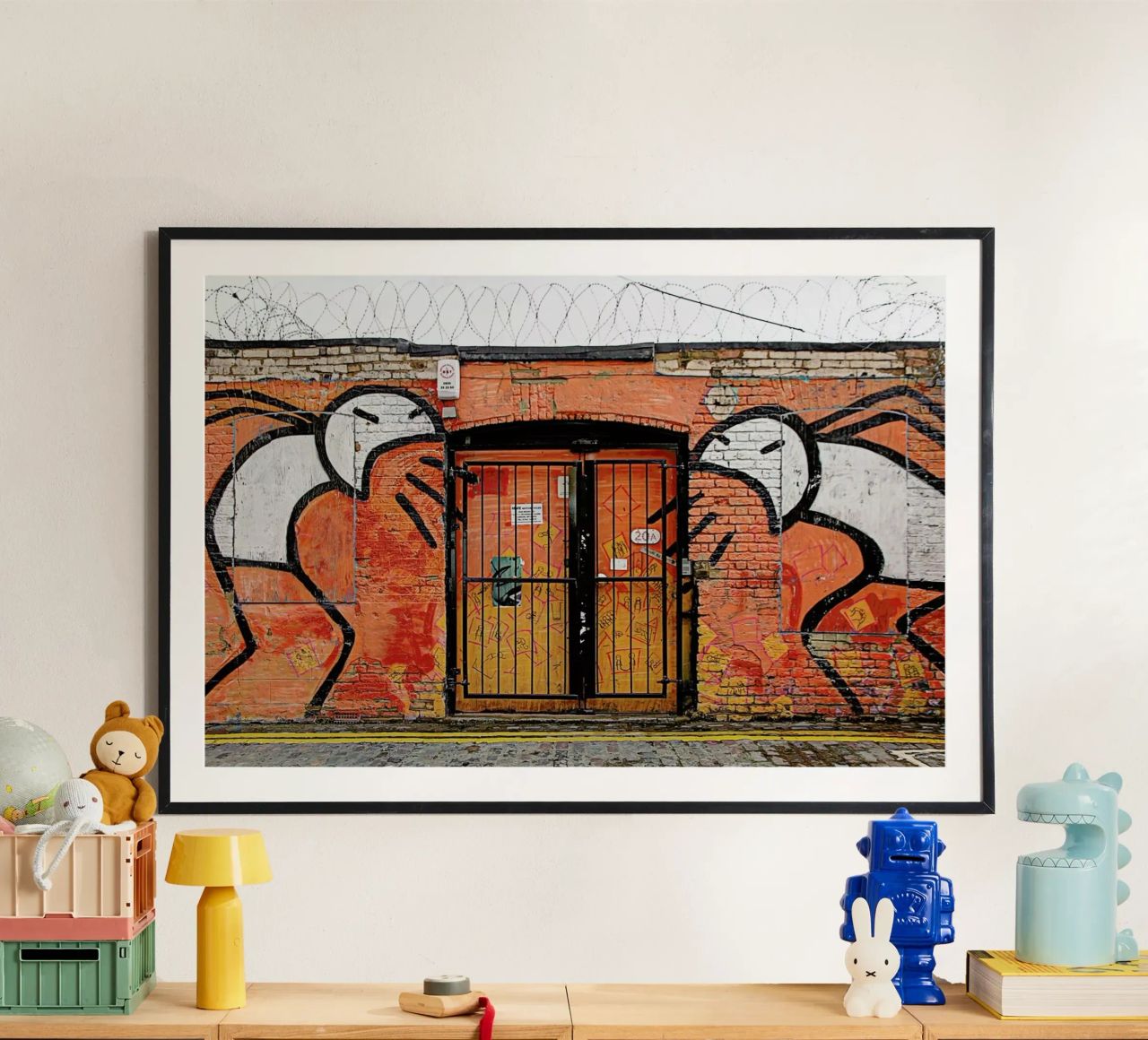 Streetart Orange poster de Sadia