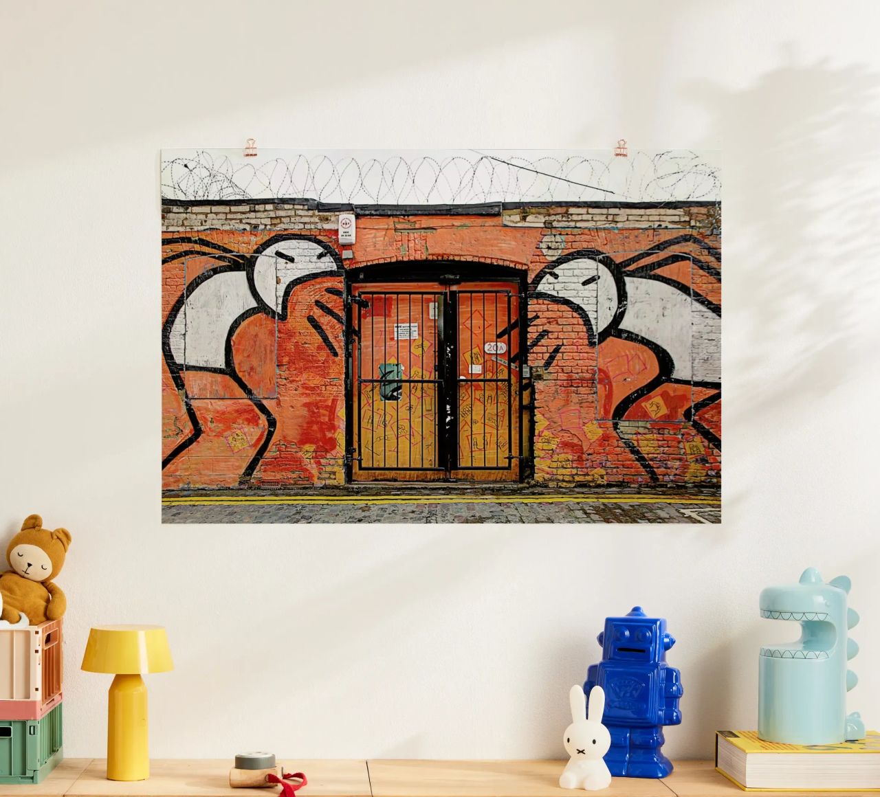Streetart Orange poster de Sadia