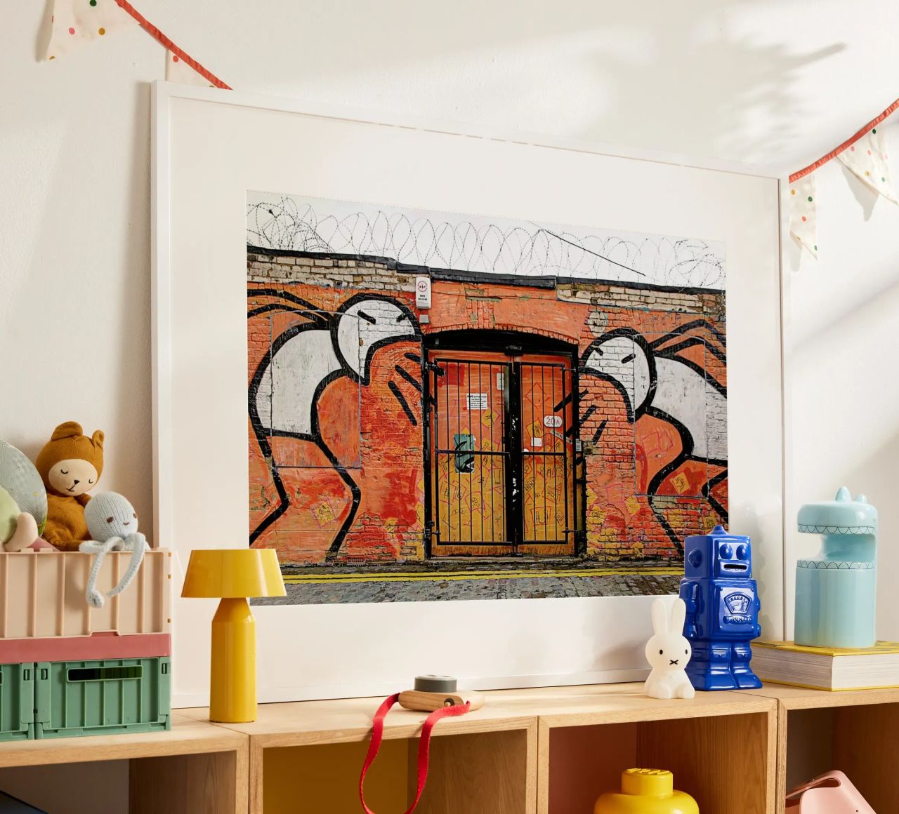 Streetart Orange poster de Sadia