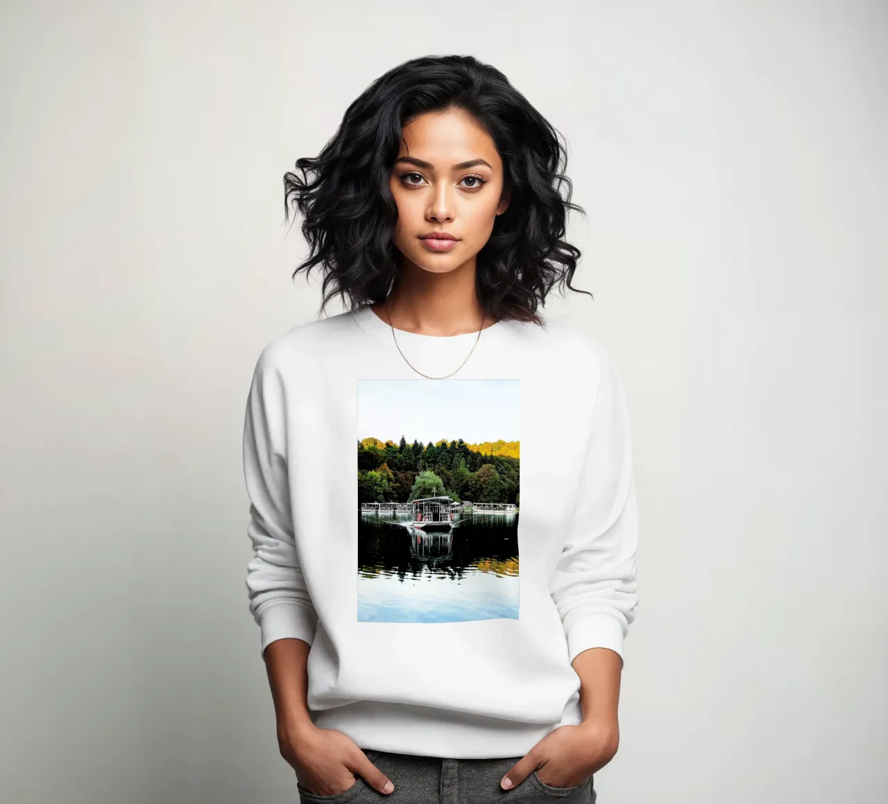 Reflections on Lake felpa da Babett Schultze