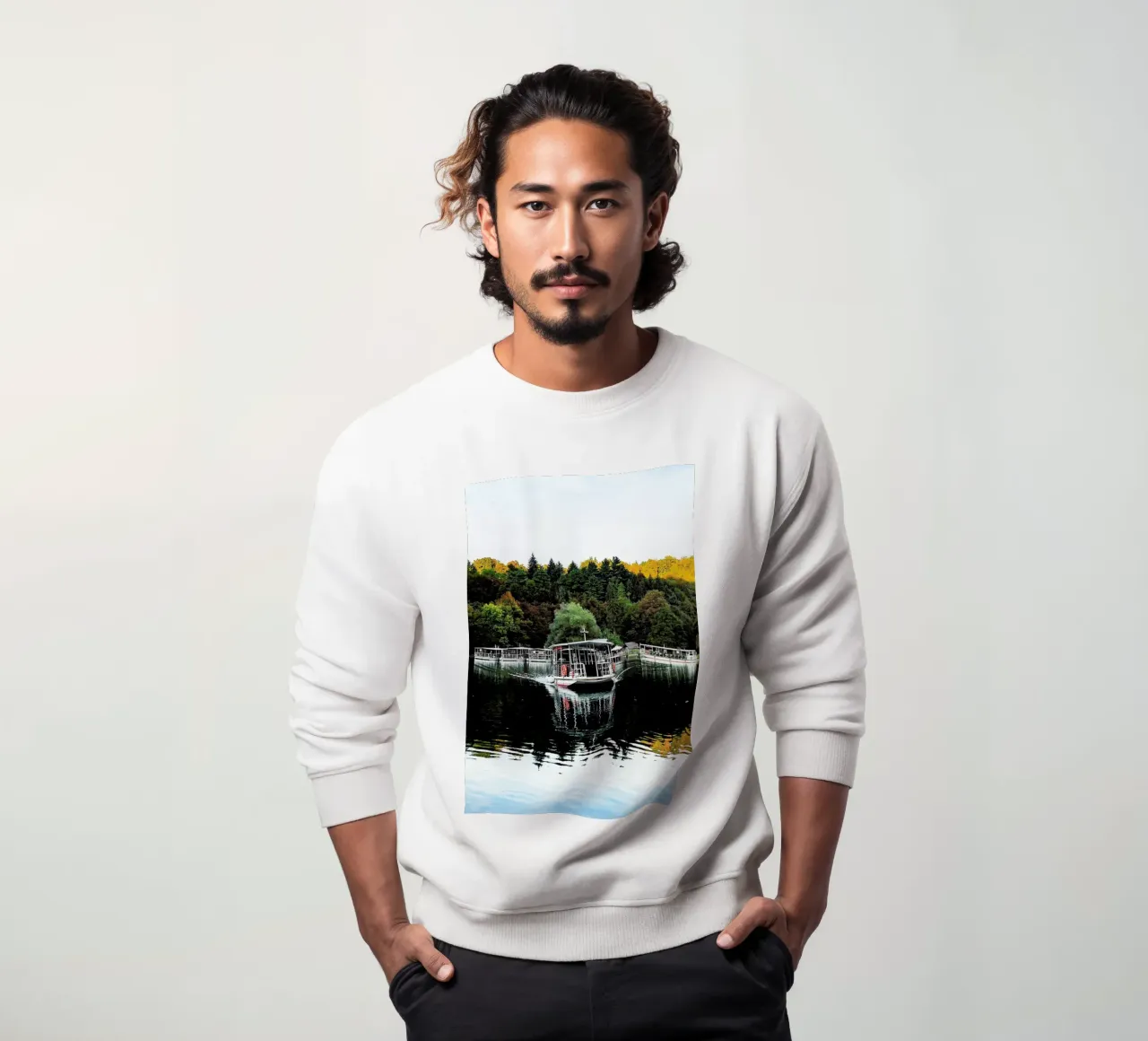 Reflections on Lake felpa da Babett Schultze