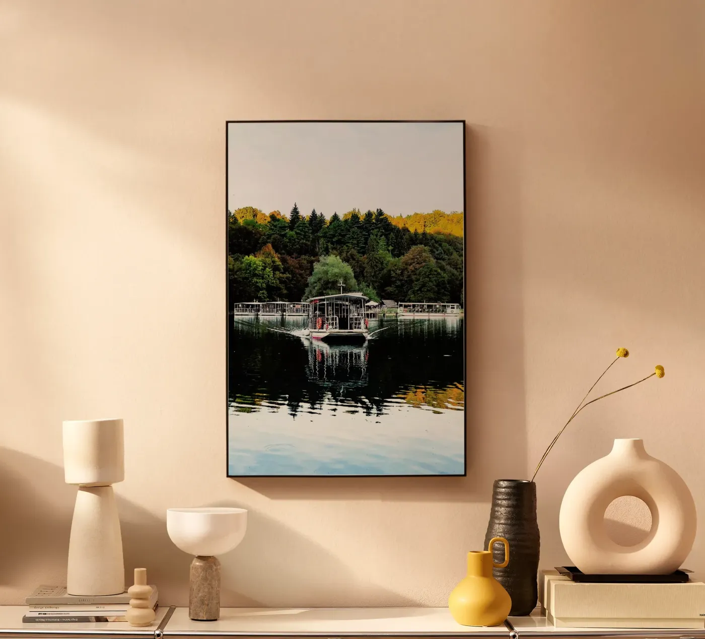 Reflections on Lake plexiglas de Babett Schultze