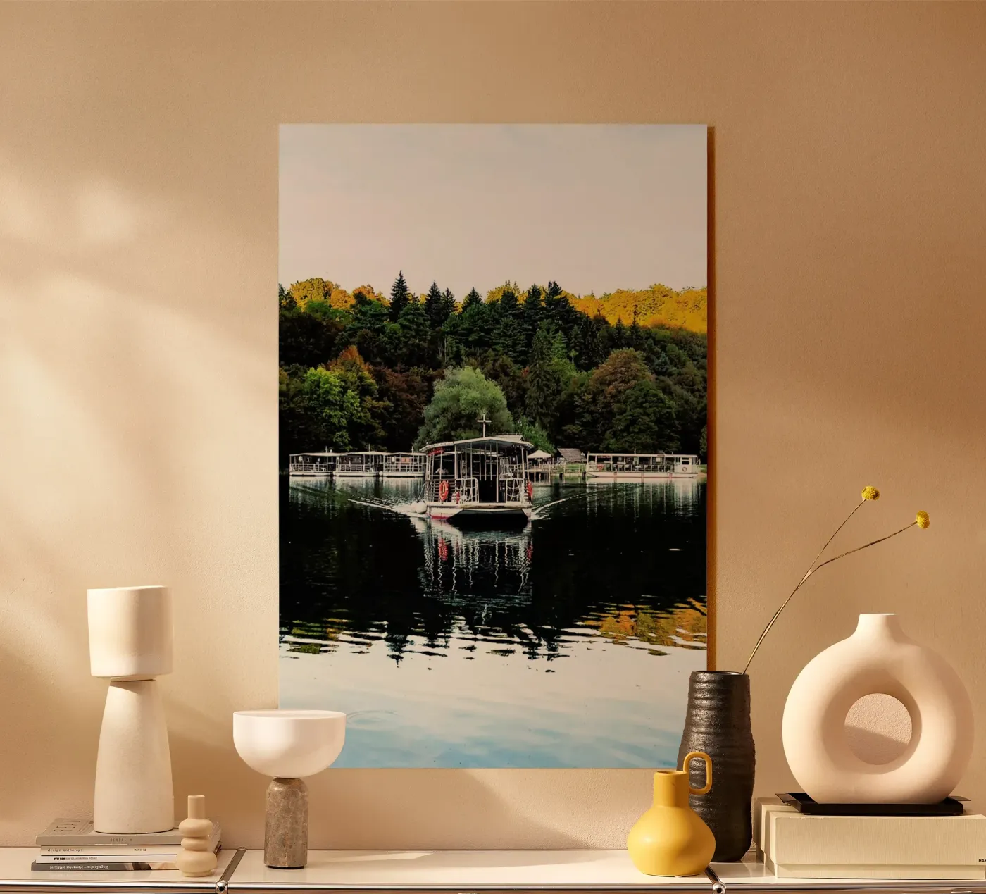 Reflections on Lake plexiglas de Babett Schultze