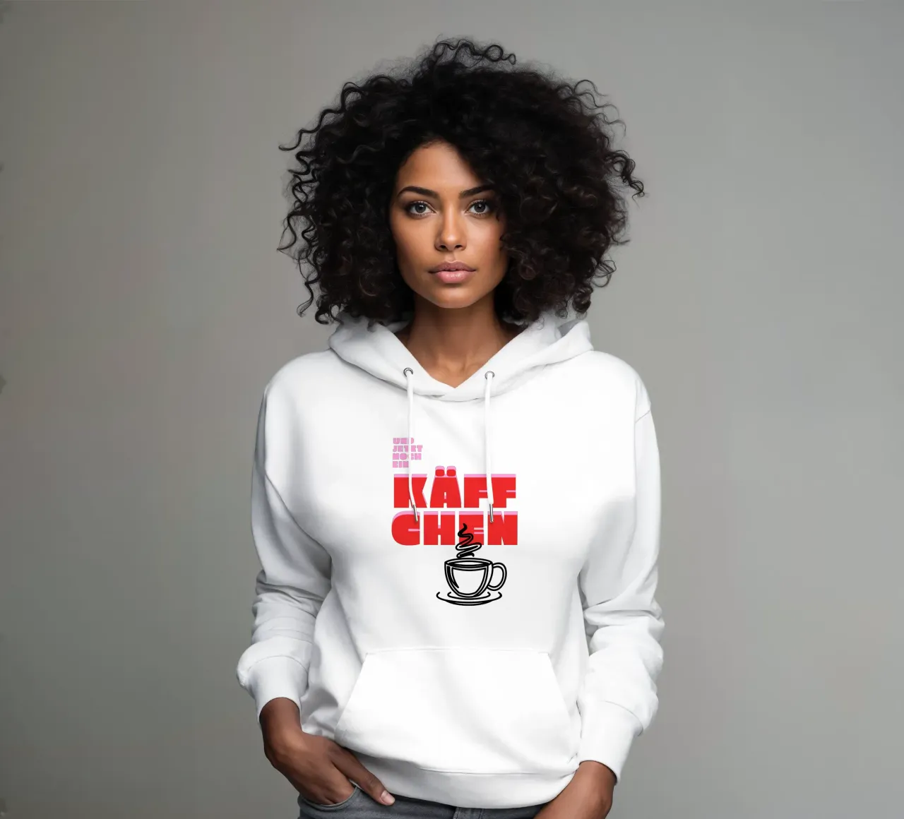 Tasse Kaffee Hoodie von Bureau Purpur