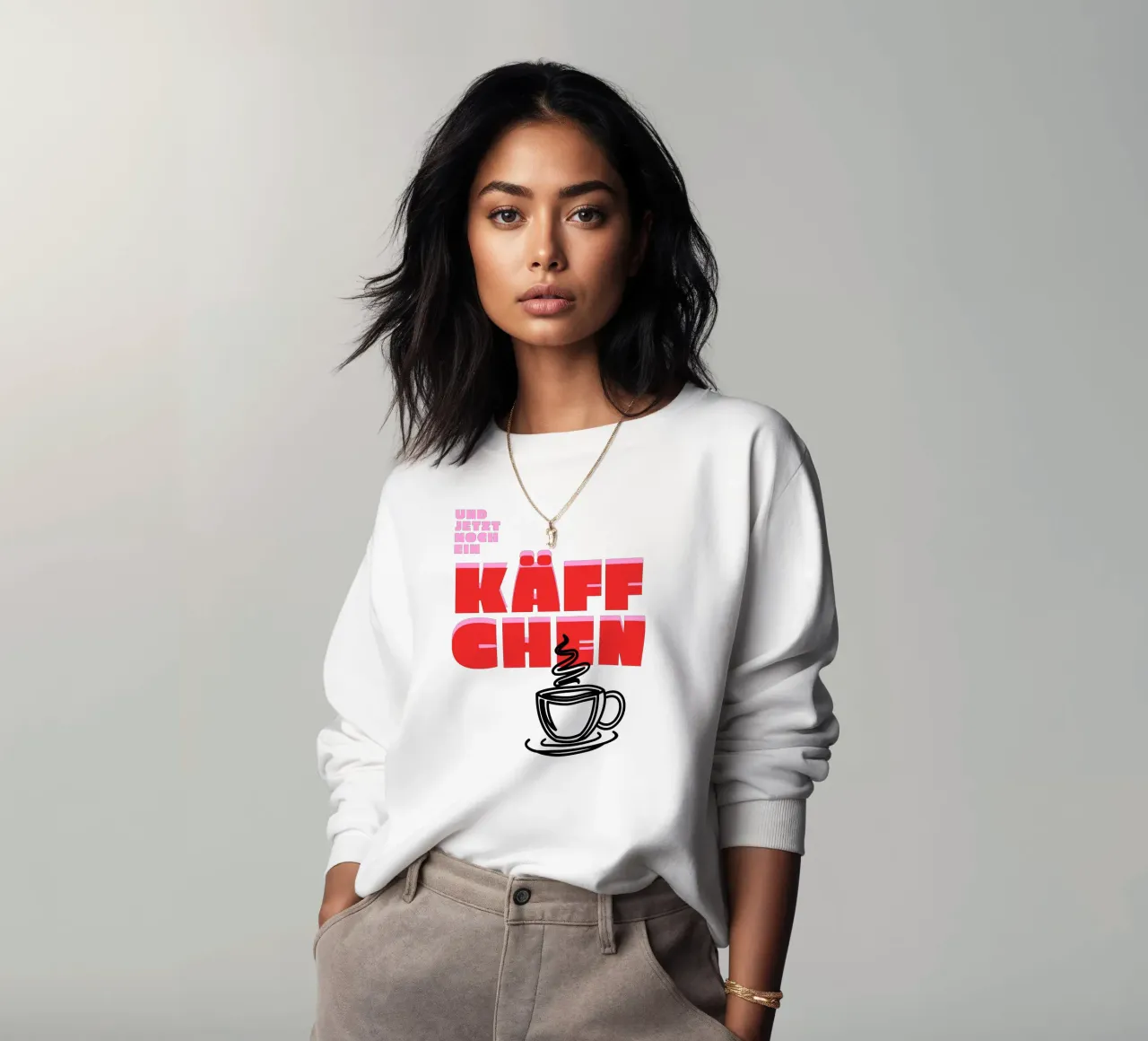 Tazza di caffè felpa da Bureau Purpur