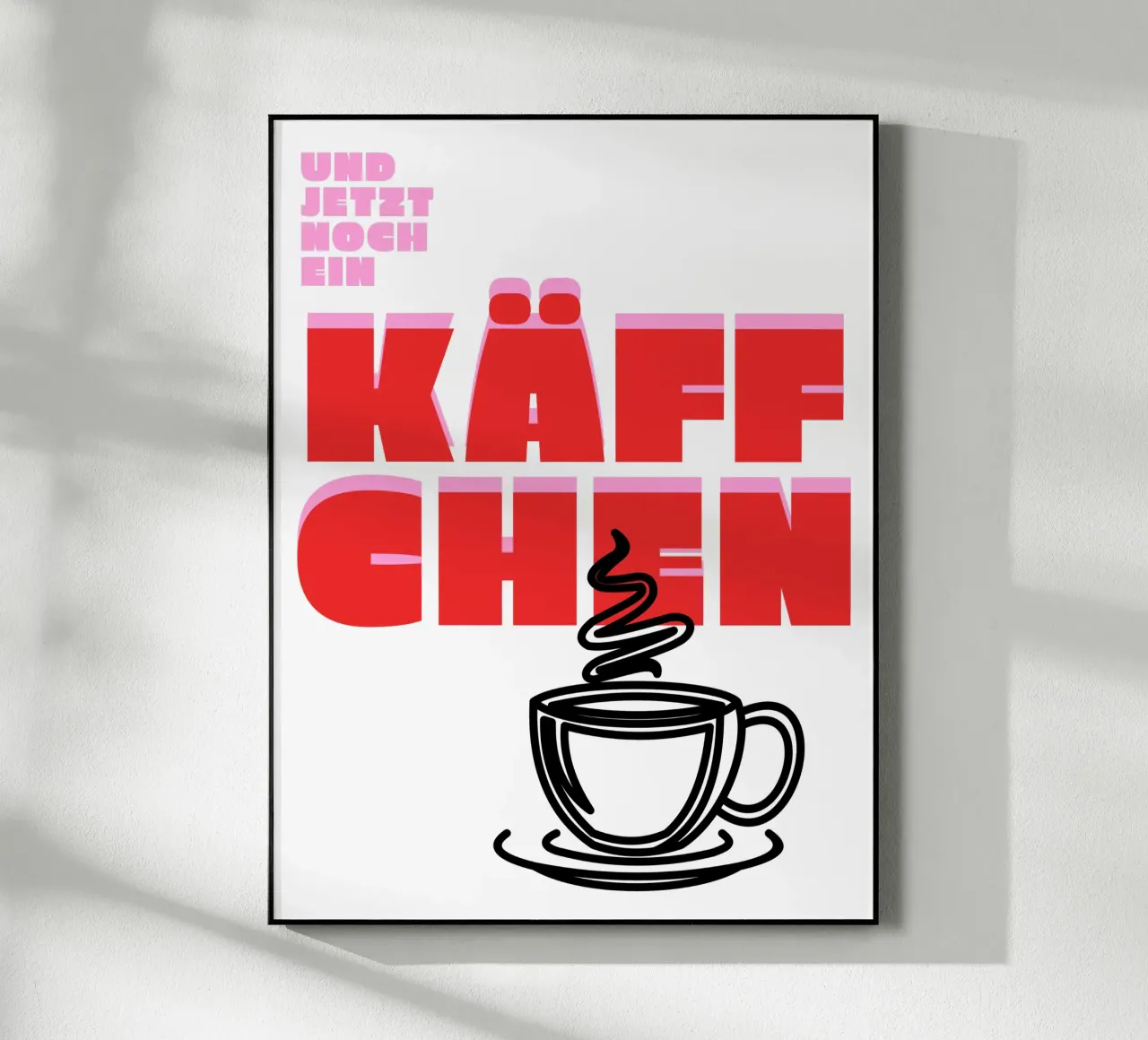 Kopje koffie acryl van Bureau Purpur