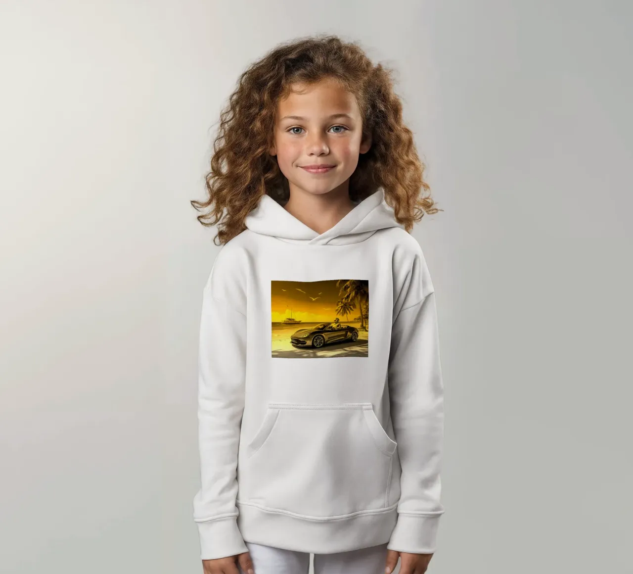 ROBOT AU VOLANT. DORE felpa bambino con cappuccio da Thierry vobmann photography