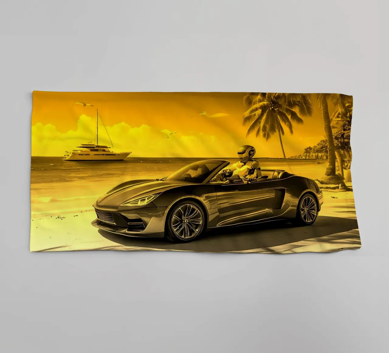 ROBOT AU VOLANT. DORE asciugamano da bagno da Thierry vobmann photography