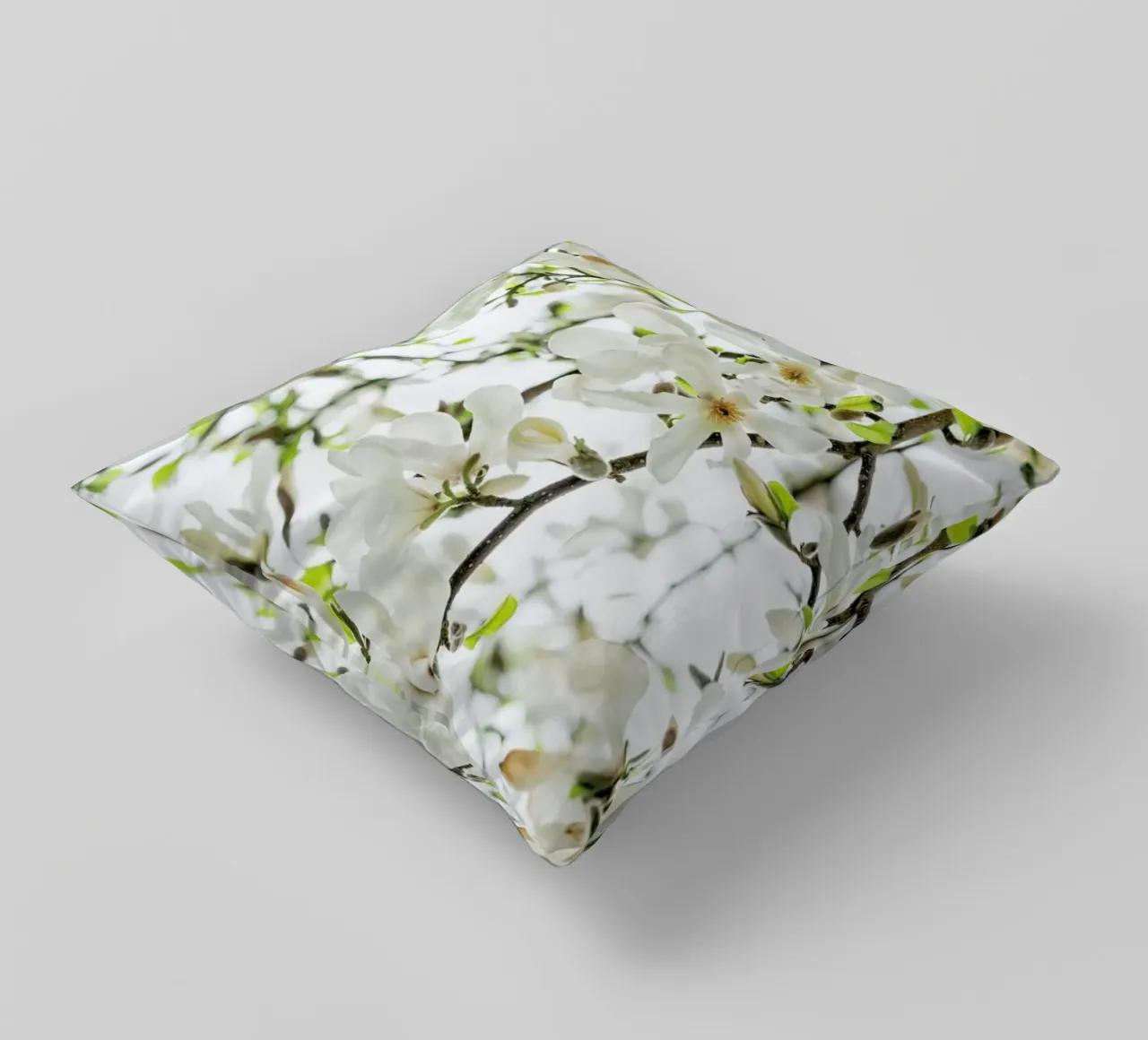 Magnolia Tree White cuscino da Curious Collections by Marielle Leenders