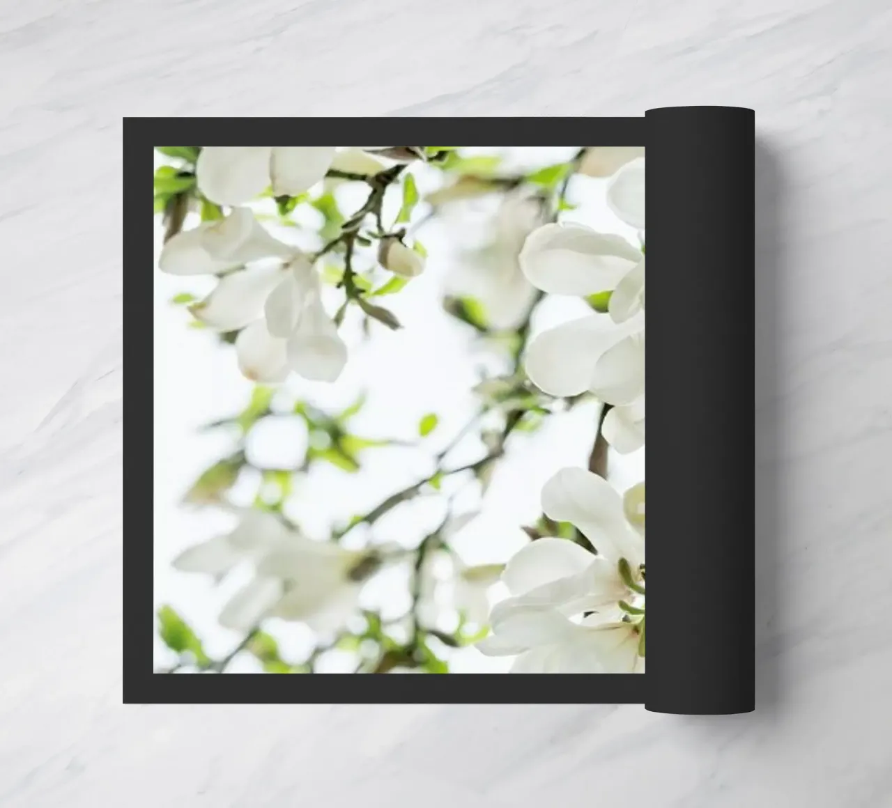 Magnolia Tree White zerbino da Curious Collections by Marielle Leenders