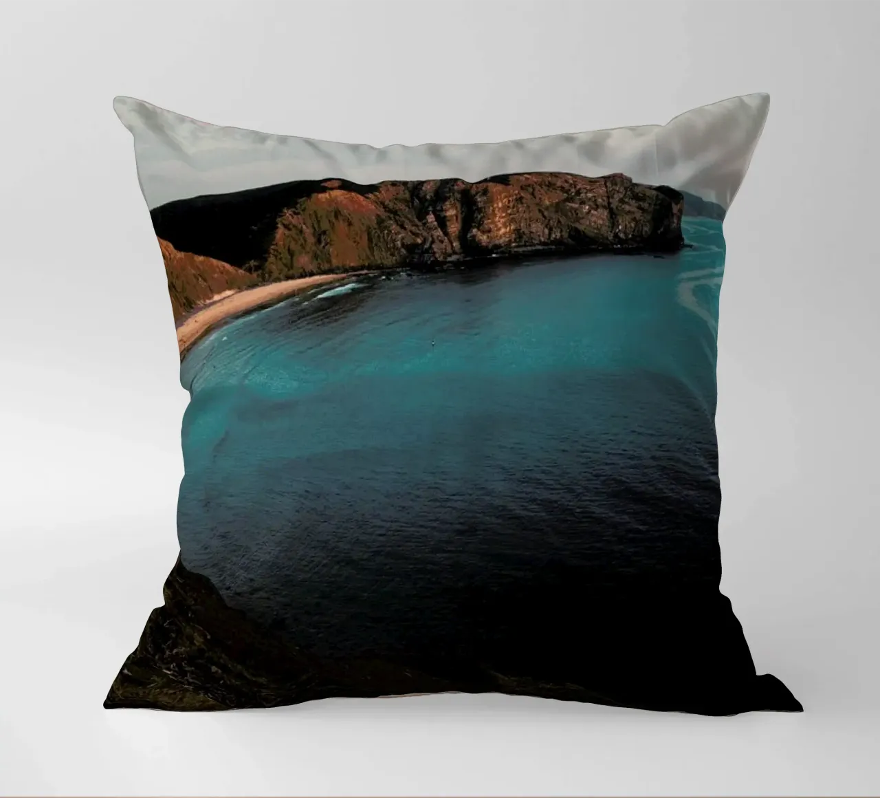 Coast Line in Portugal cuscino da Sebastian Hilgetag
