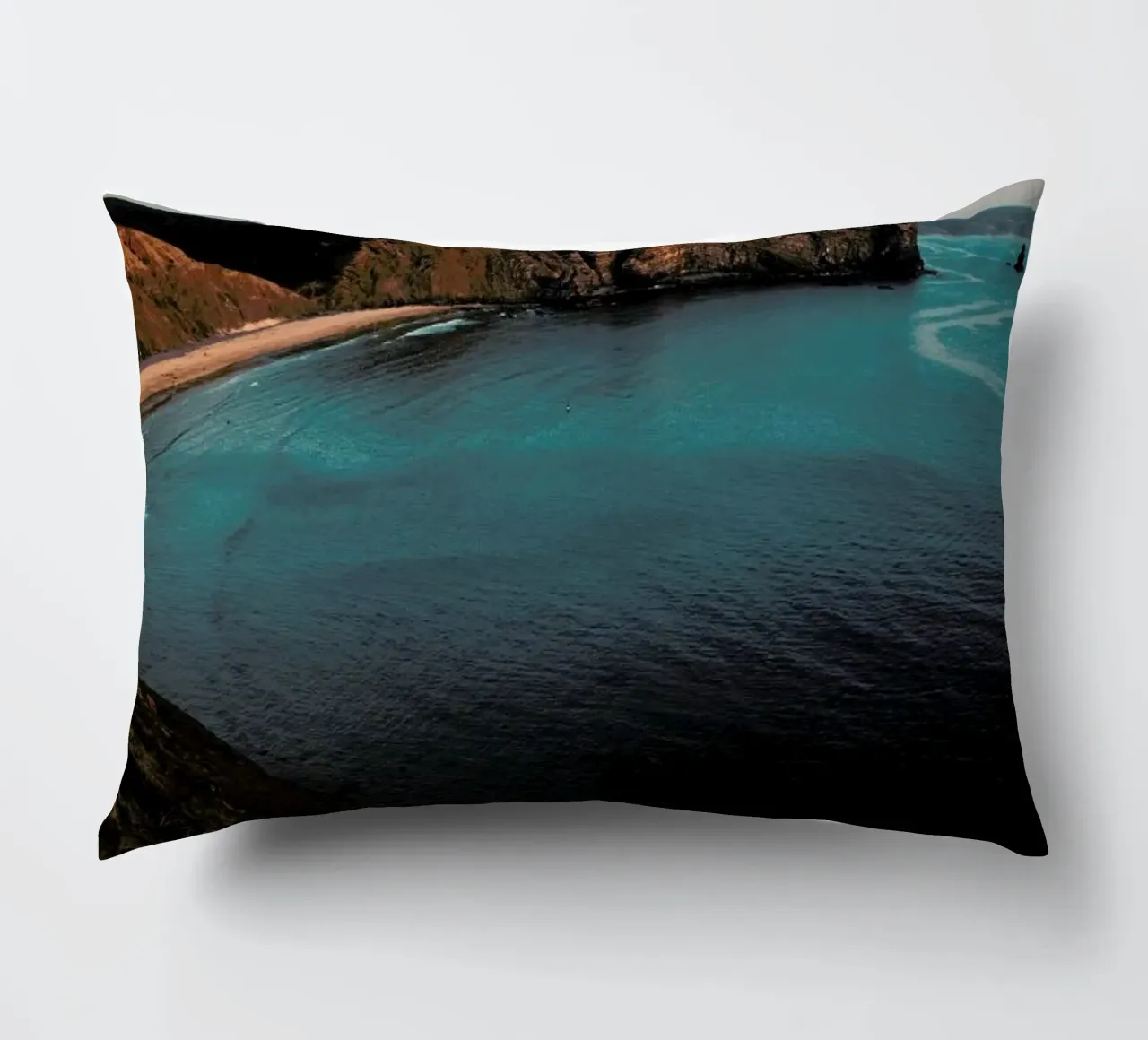 Coast Line in Portugal cuscino da Sebastian Hilgetag