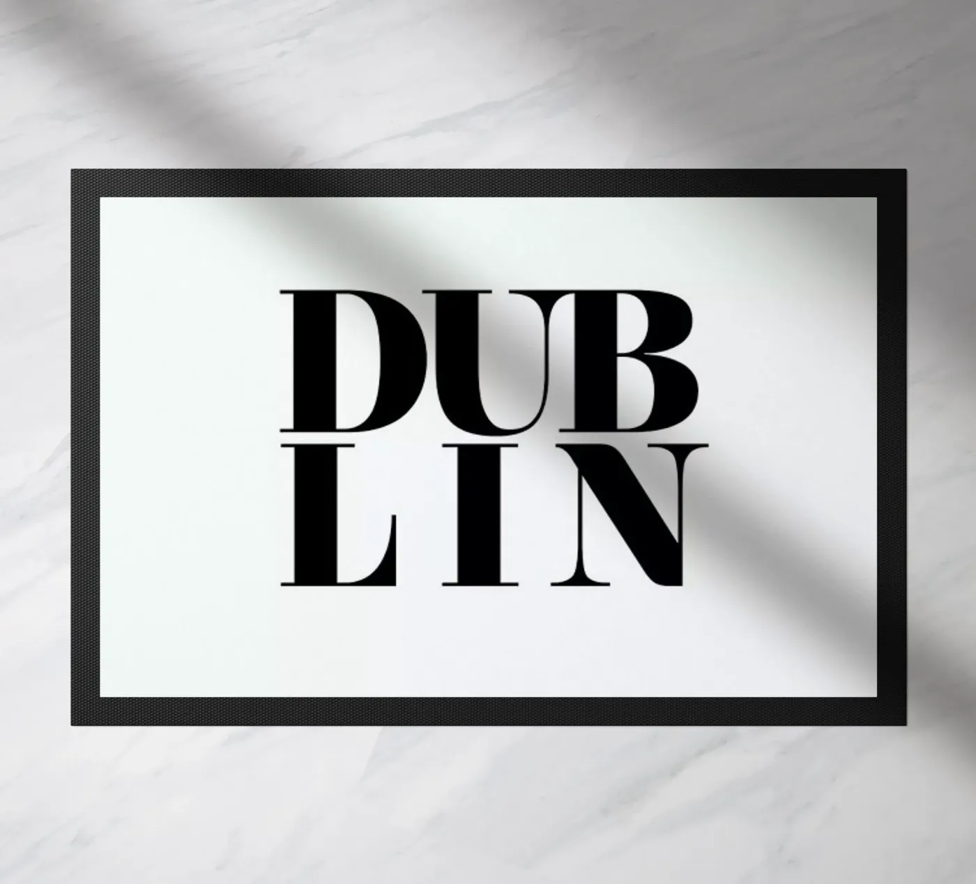 DUBLIN doormat by Ayleen