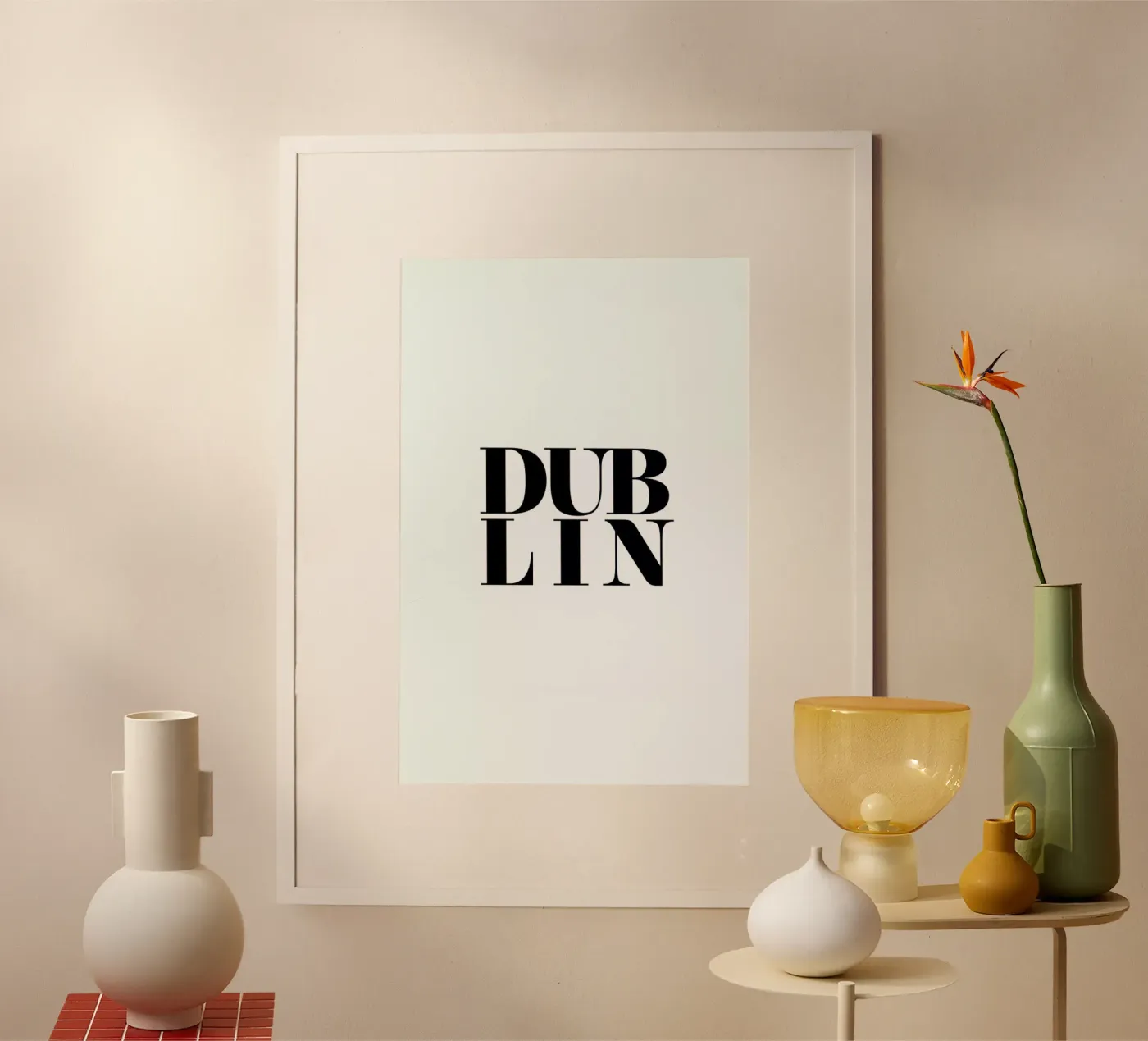 DUBLIN poster van Ayleen