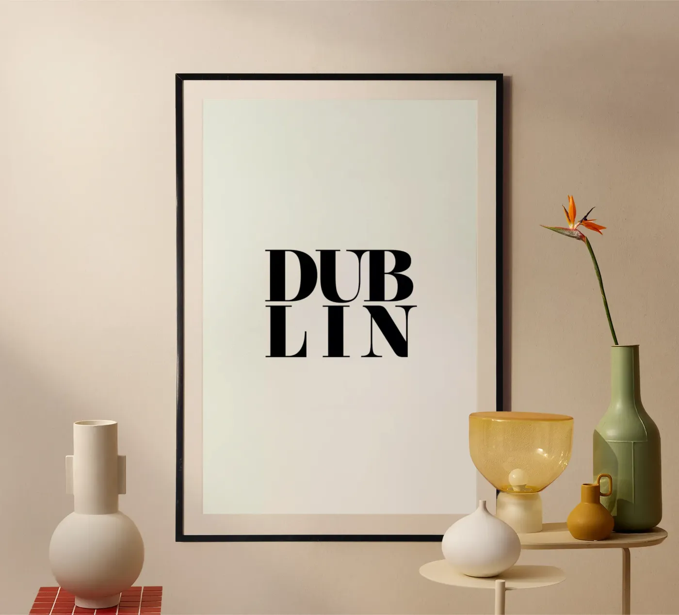 DUBLIN poster by Ayleen