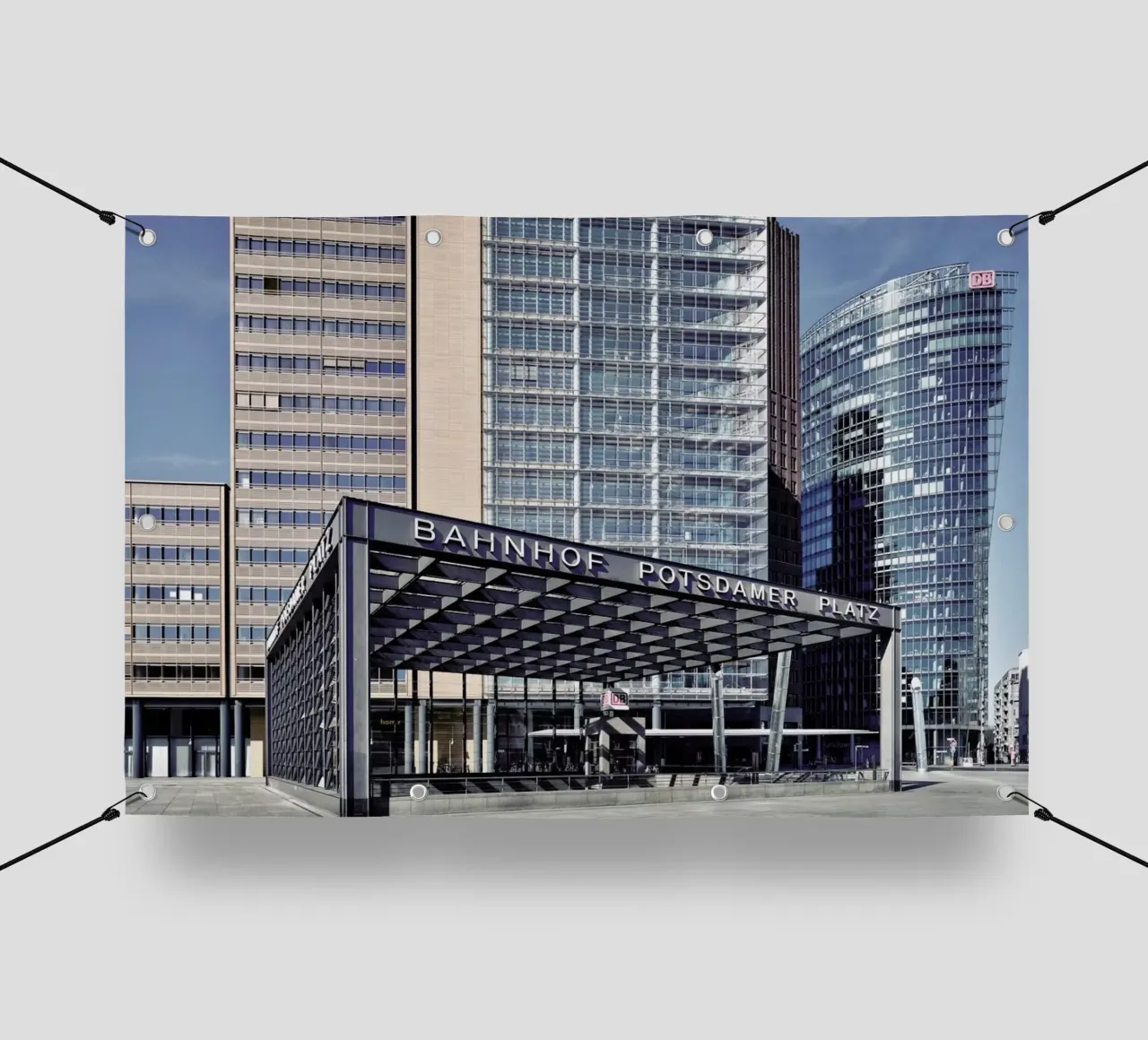 Berlin 2020 No 09 telo in pvc da Michael Belhadi