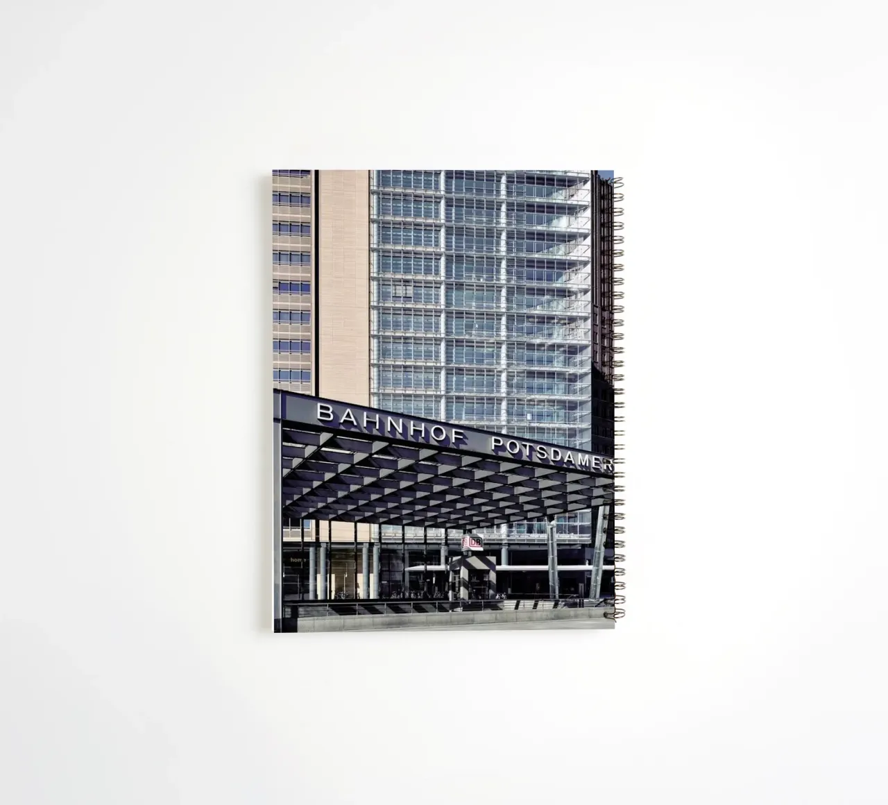 Berlin 2020 No 09 spiral notebook by Michael Belhadi