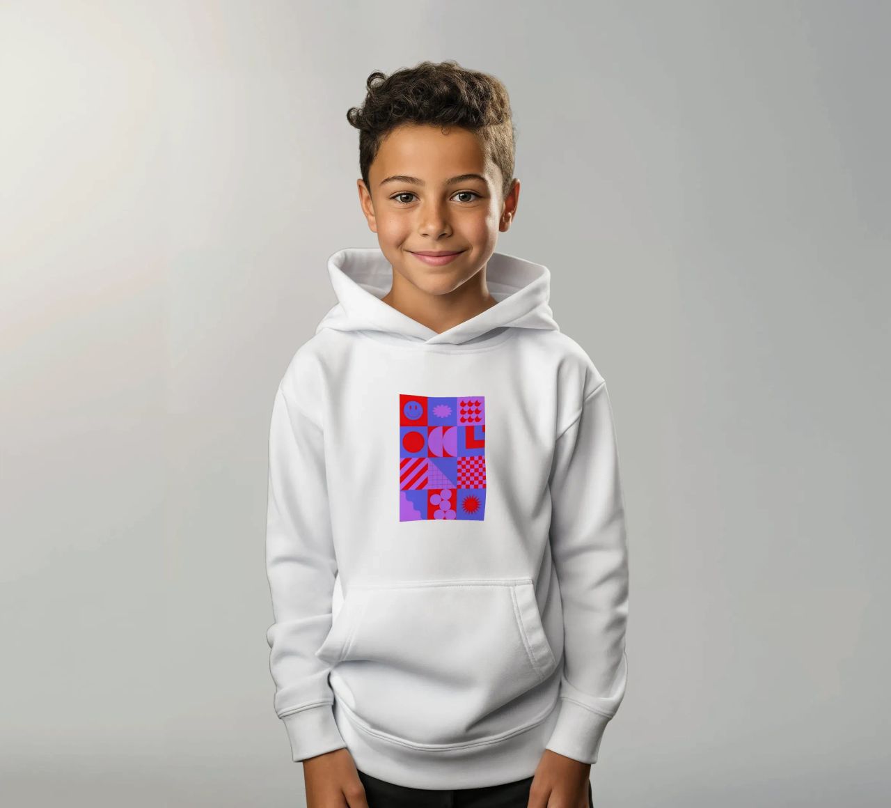 The LCD World sudadera con capucha para niño de La Come Di