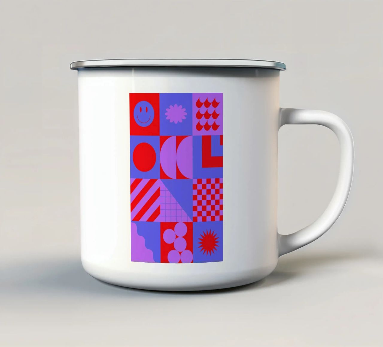 The LCD World tazza in smalto da La Come Di