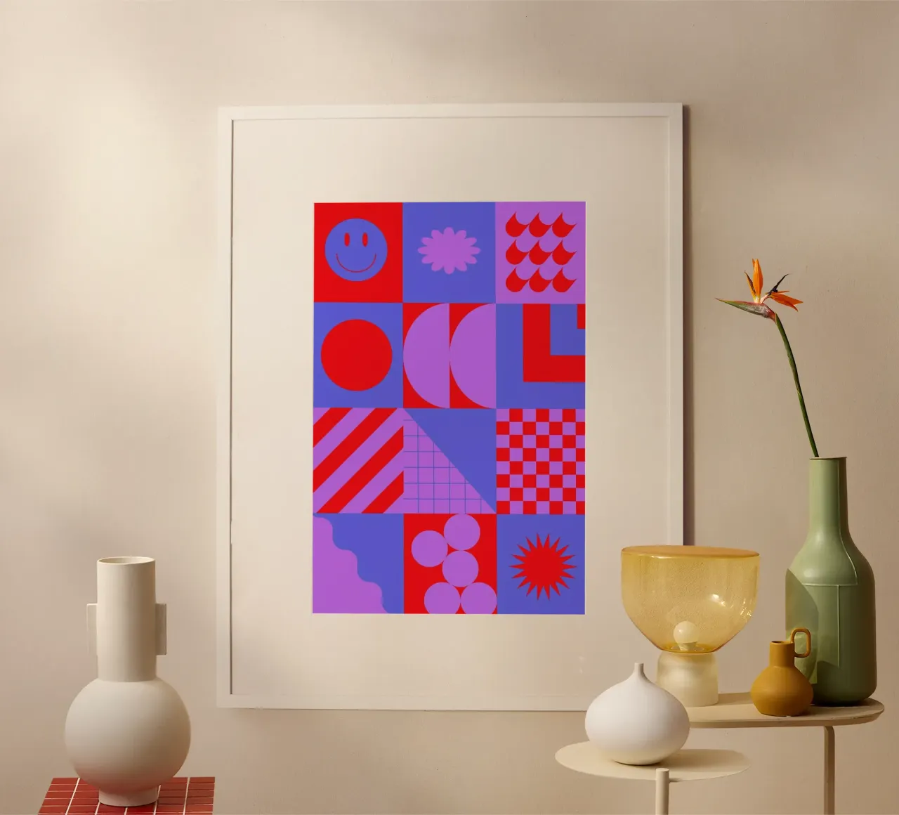 The LCD World poster by La Come Di