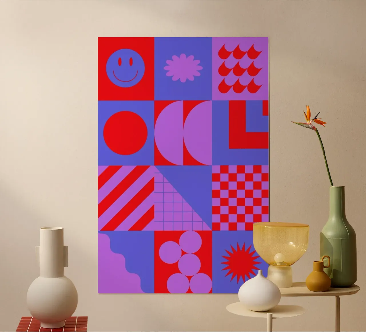 The LCD World poster by La Come Di