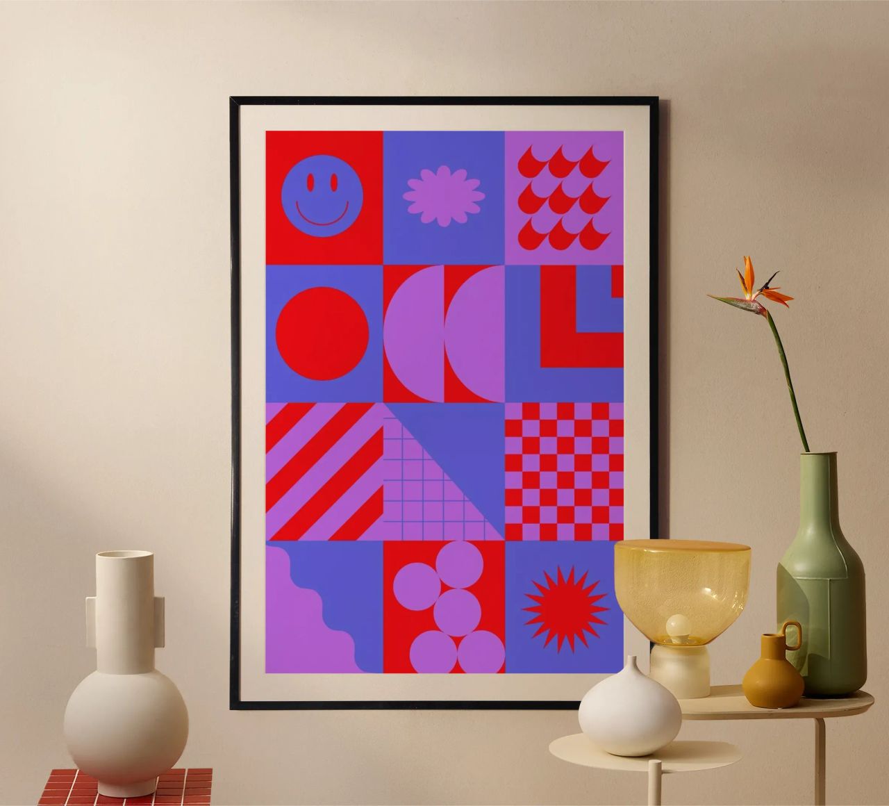 The LCD World Poster von La Come Di