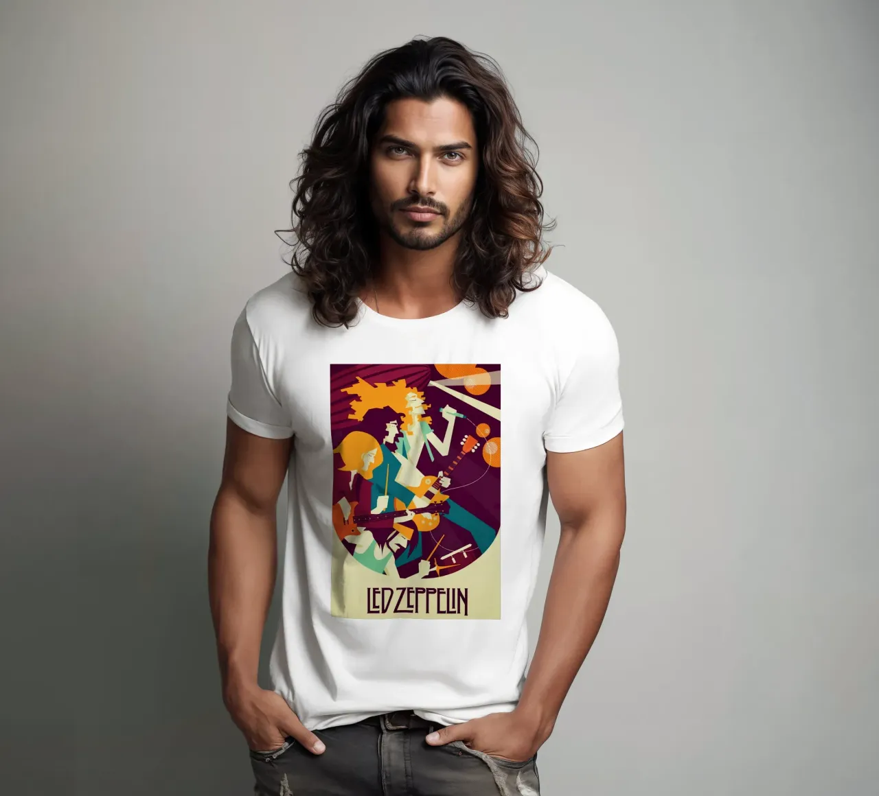 Led Zeppelin t-shirt da avissta