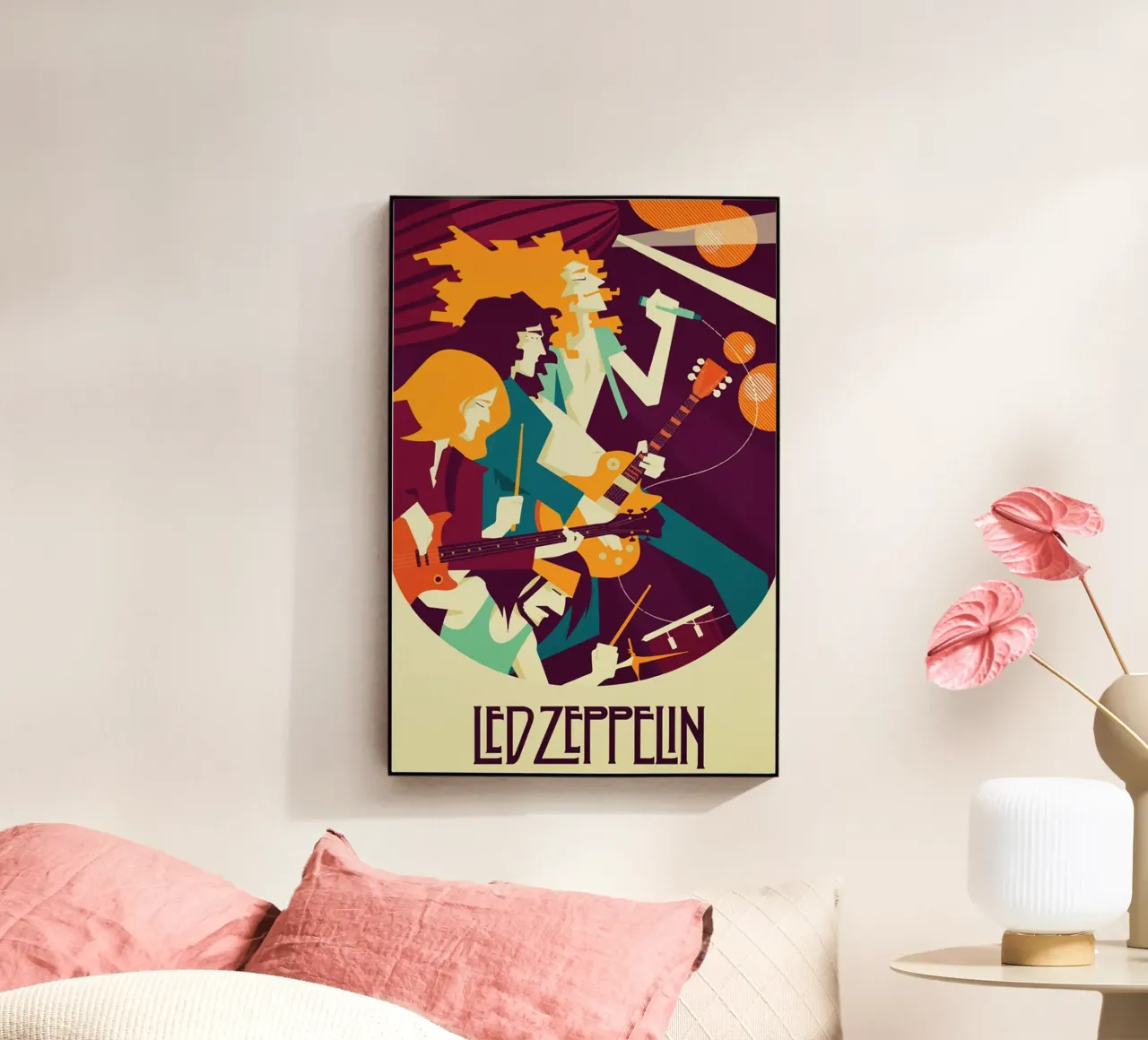 Led Zeppelin plexiglass da avissta