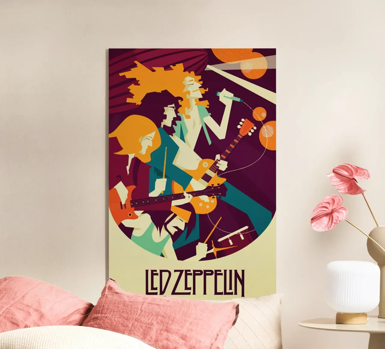 Led Zeppelin plexiglass da avissta